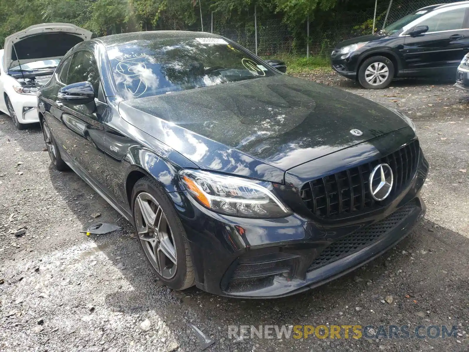 1 Photograph of a damaged car WDDWJ6EB5KF803526 MERCEDES-BENZ C-CLASS 2019