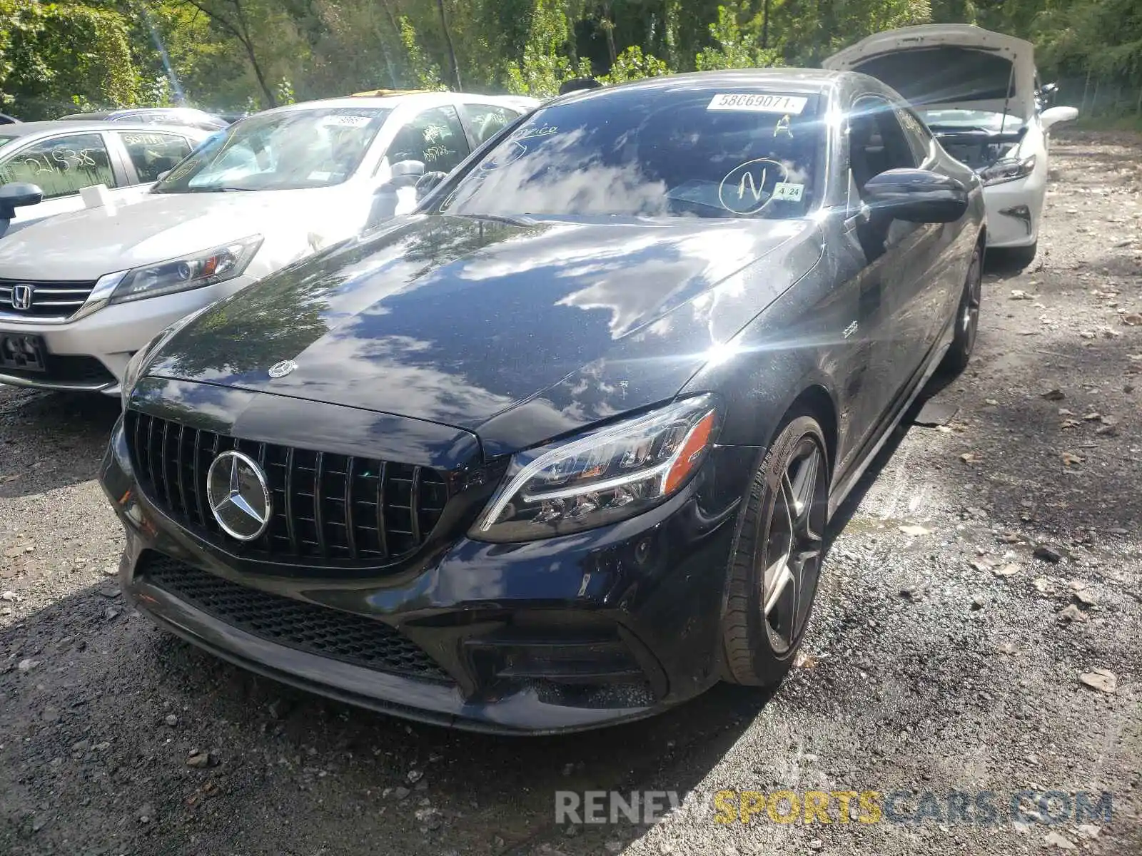 2 Photograph of a damaged car WDDWJ6EB5KF803526 MERCEDES-BENZ C-CLASS 2019