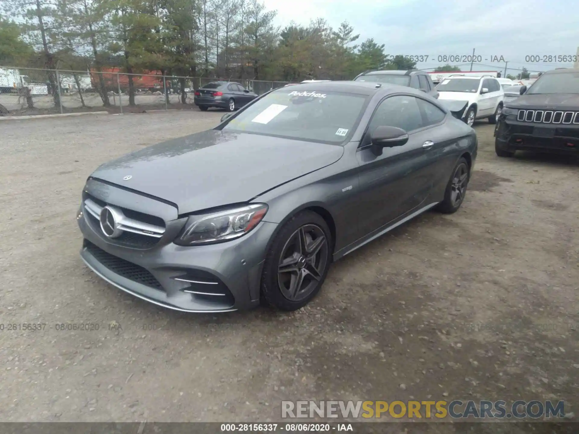 2 Photograph of a damaged car WDDWJ6EB5KF804871 MERCEDES-BENZ C-CLASS 2019