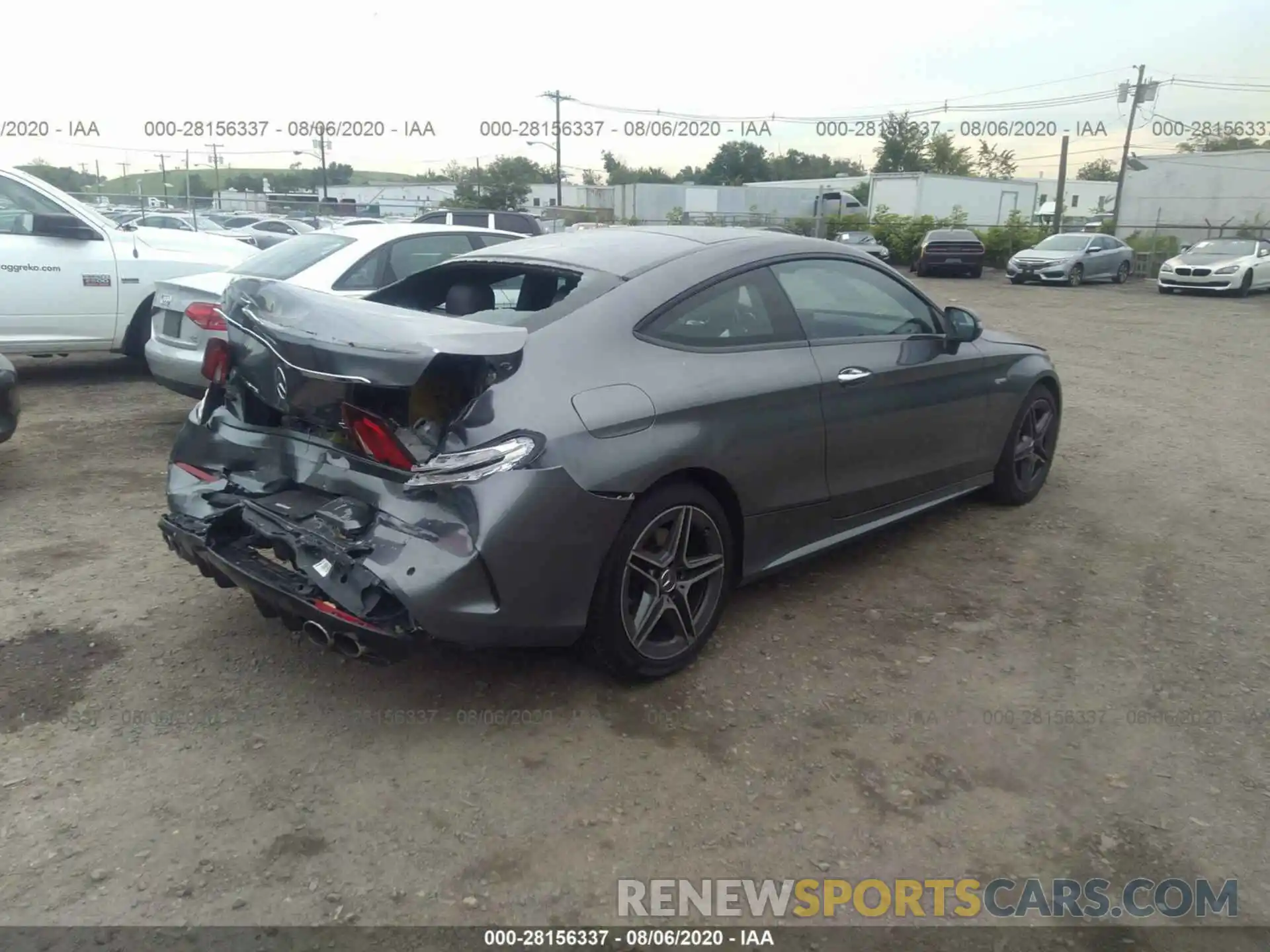 4 Photograph of a damaged car WDDWJ6EB5KF804871 MERCEDES-BENZ C-CLASS 2019