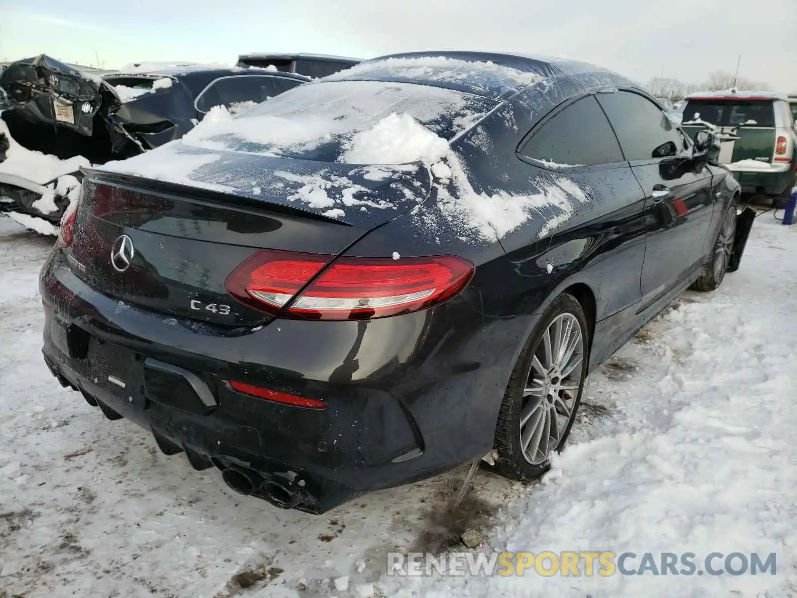 4 Photograph of a damaged car WDDWJ6EB6KF796859 MERCEDES-BENZ C CLASS 2019