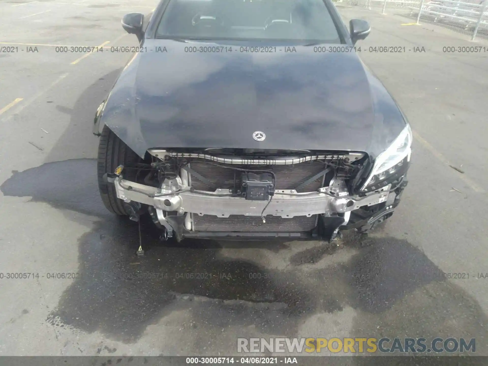 6 Фотография поврежденного автомобиля WDDWJ6EB6KF804667 MERCEDES-BENZ C-CLASS 2019