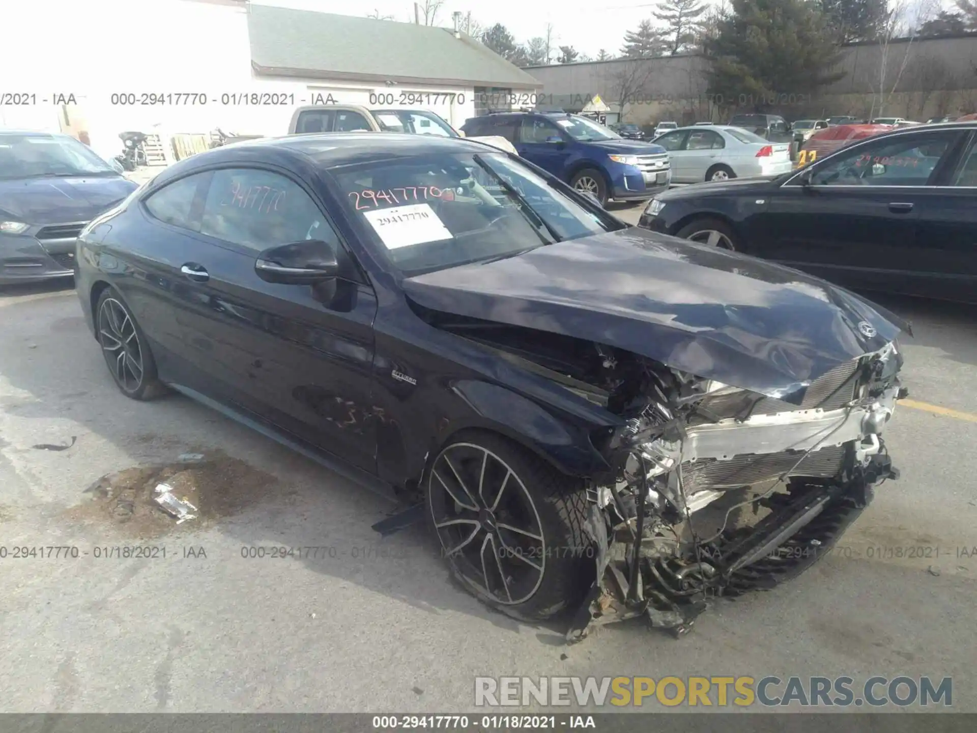 1 Photograph of a damaged car WDDWJ6EB6KF813546 MERCEDES-BENZ C-CLASS 2019