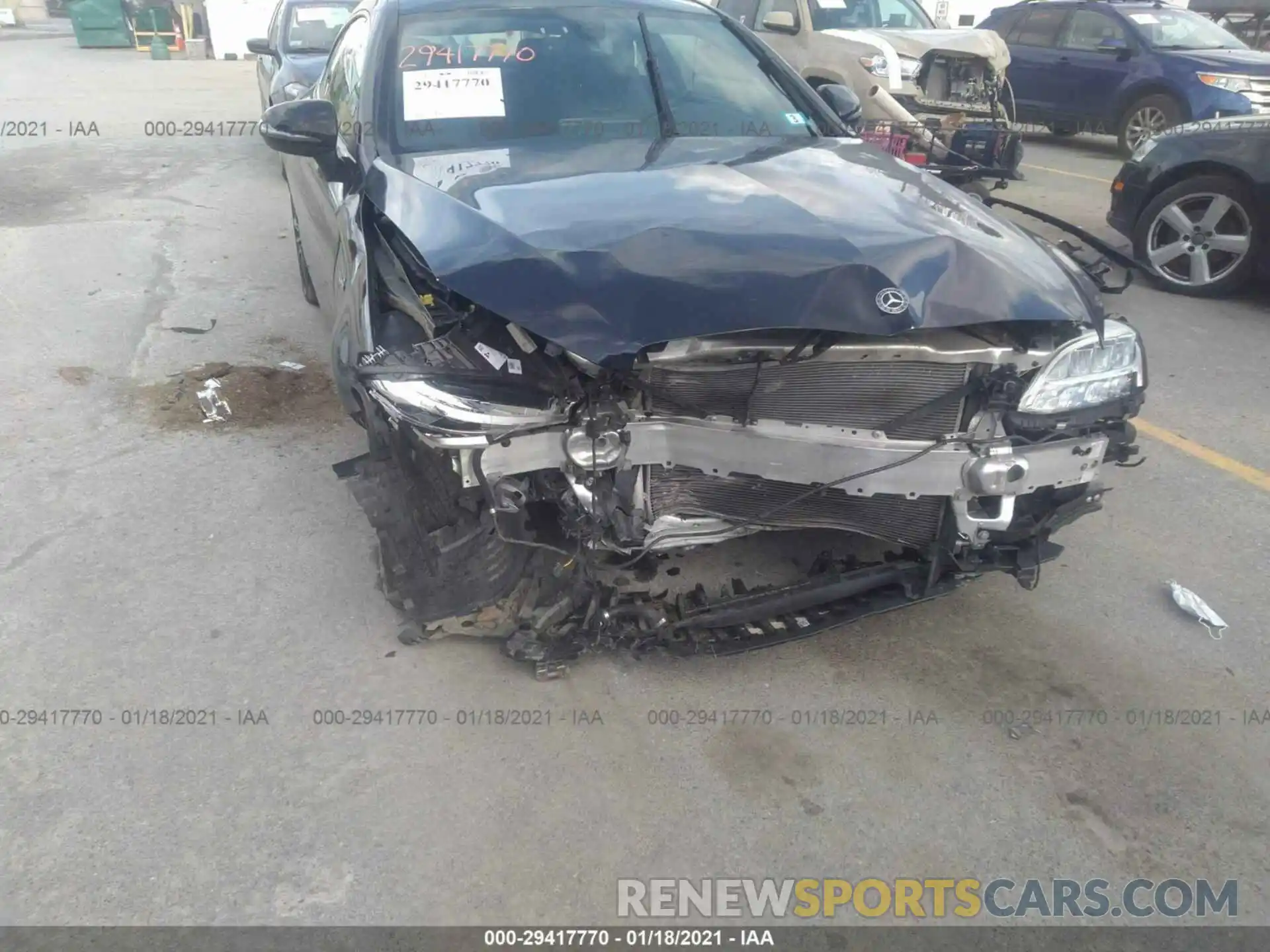 6 Photograph of a damaged car WDDWJ6EB6KF813546 MERCEDES-BENZ C-CLASS 2019