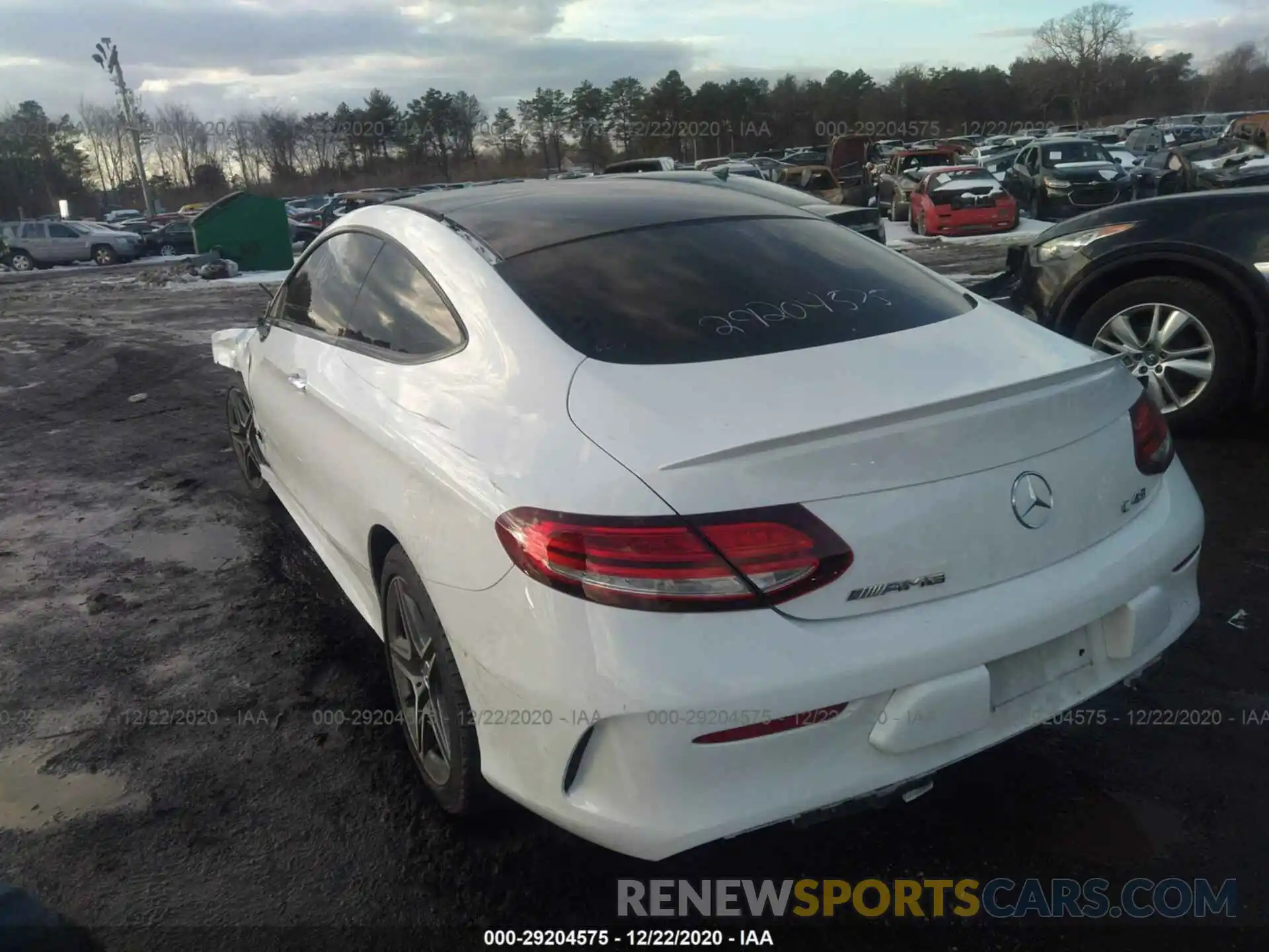 3 Photograph of a damaged car WDDWJ6EB6KF844487 MERCEDES-BENZ C-CLASS 2019