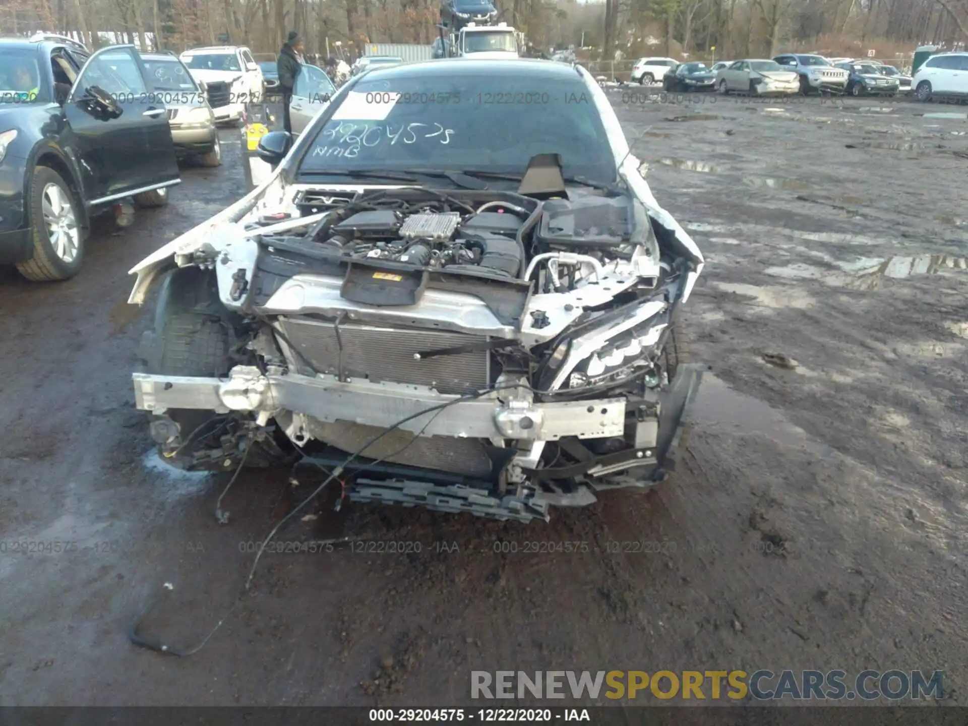 6 Photograph of a damaged car WDDWJ6EB6KF844487 MERCEDES-BENZ C-CLASS 2019