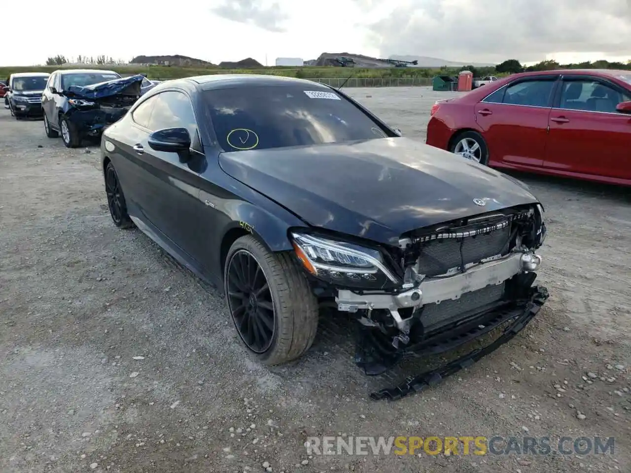 1 Photograph of a damaged car WDDWJ6EB6KF848135 MERCEDES-BENZ C-CLASS 2019