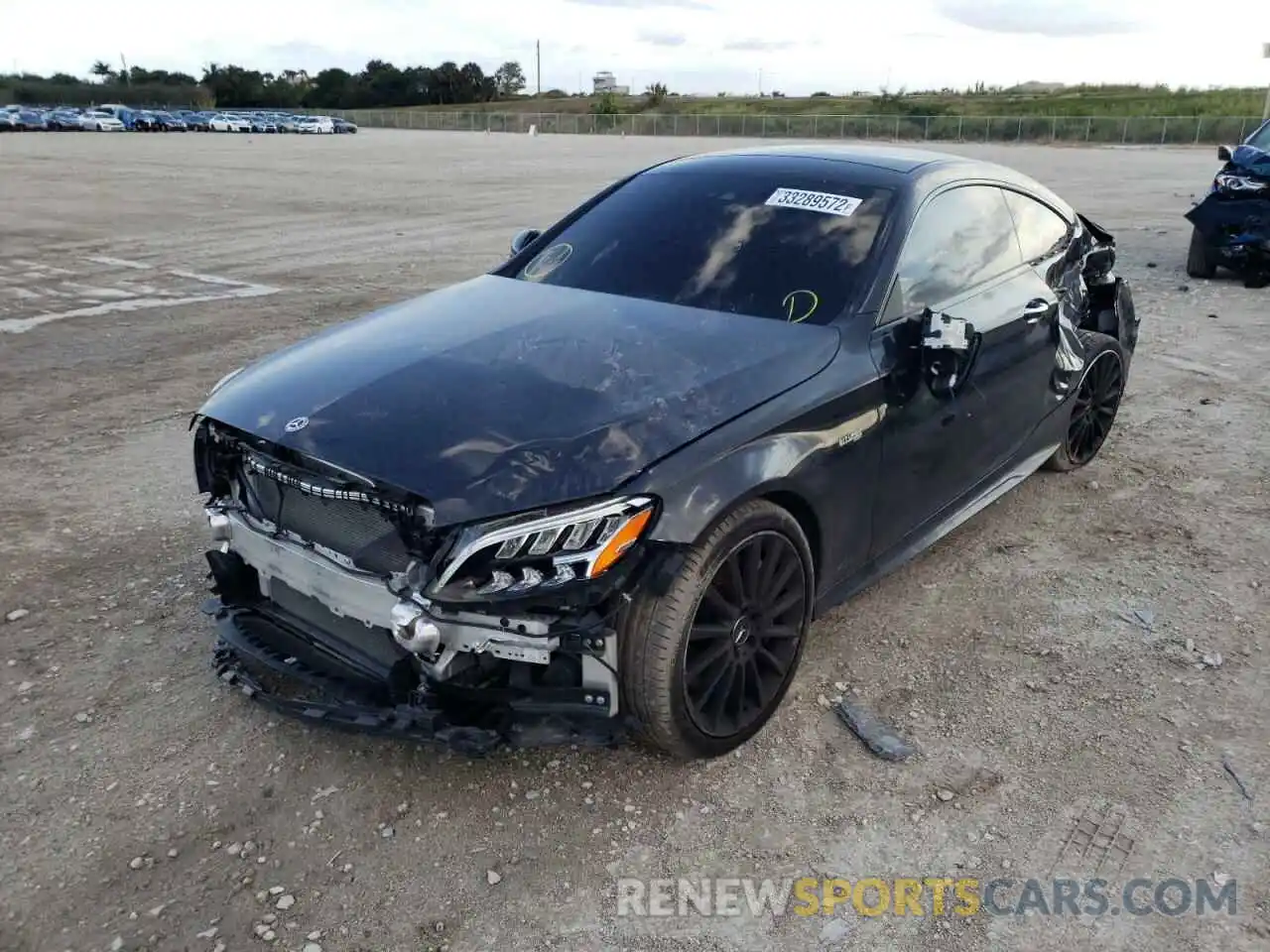 2 Photograph of a damaged car WDDWJ6EB6KF848135 MERCEDES-BENZ C-CLASS 2019