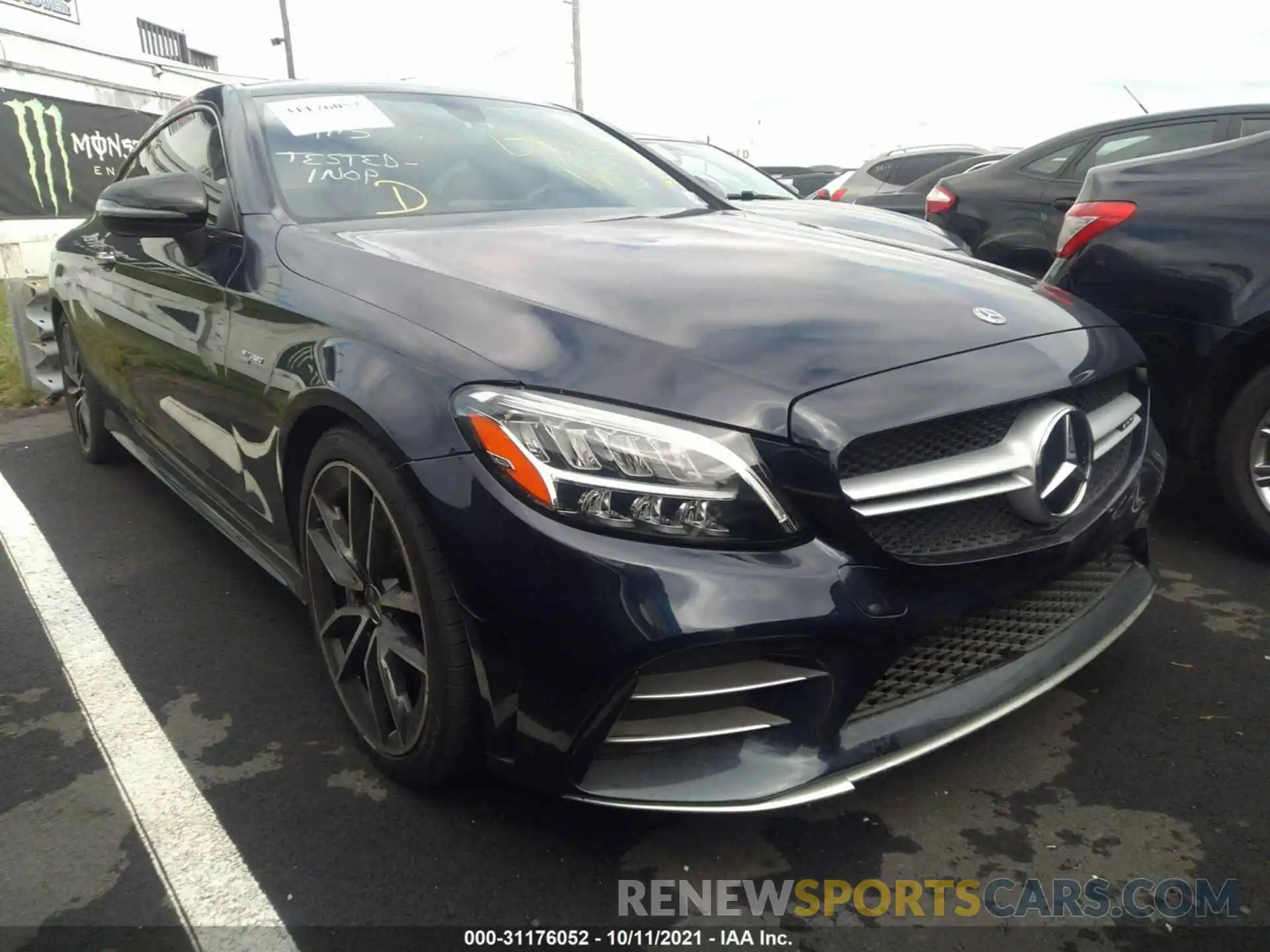 1 Photograph of a damaged car WDDWJ6EB6KF851648 MERCEDES-BENZ C-CLASS 2019