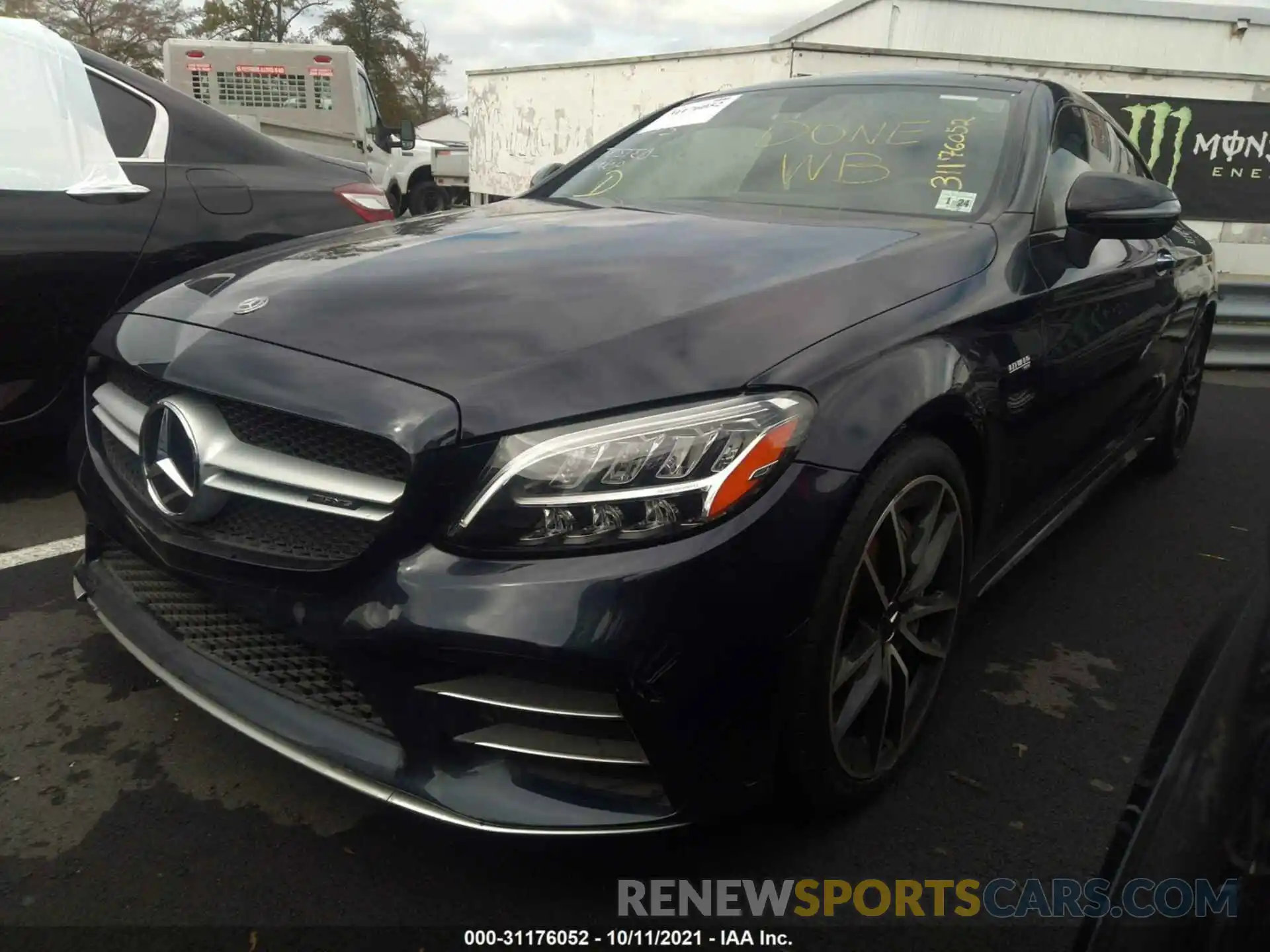 2 Photograph of a damaged car WDDWJ6EB6KF851648 MERCEDES-BENZ C-CLASS 2019