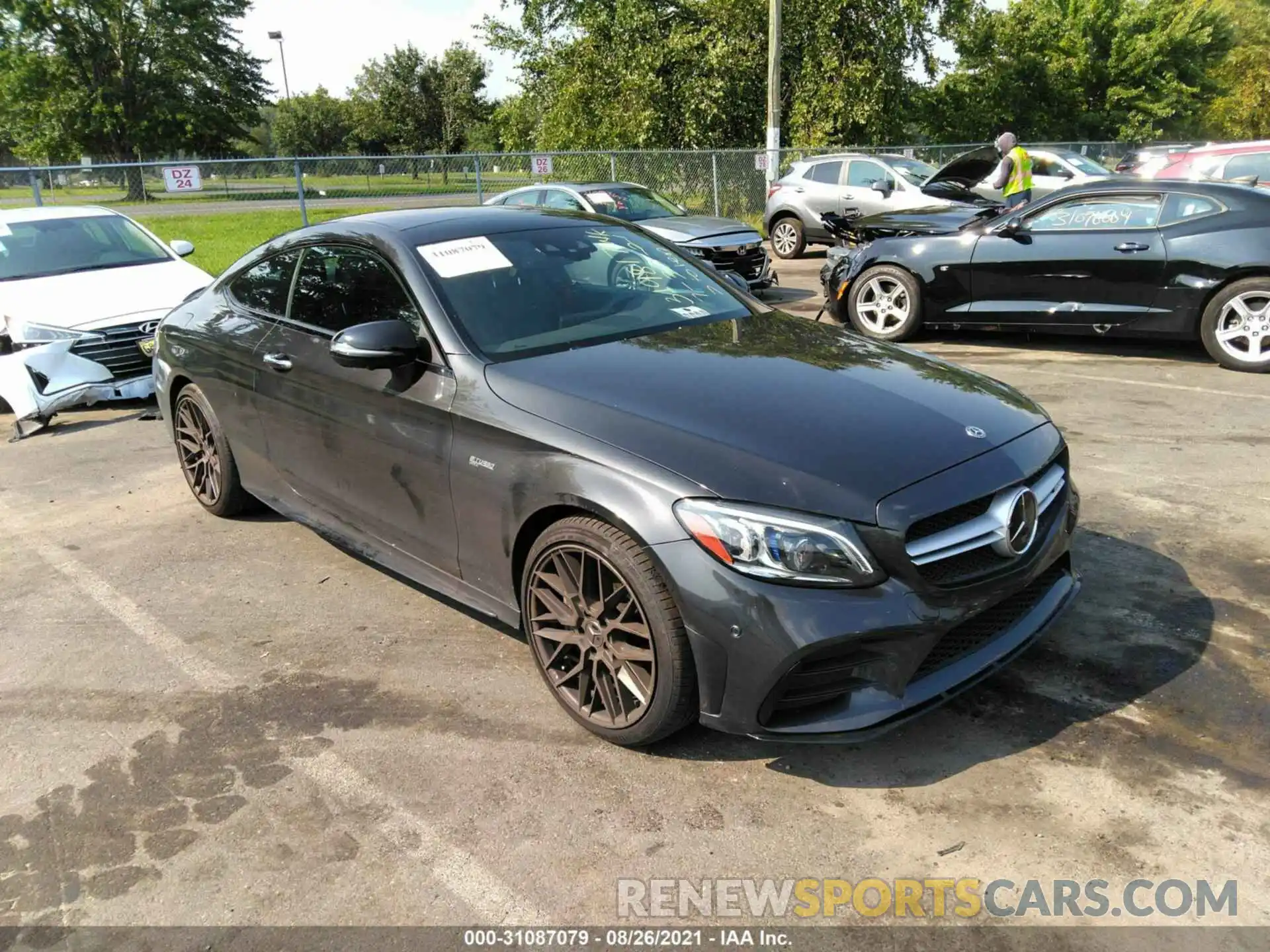 1 Photograph of a damaged car WDDWJ6EB6KF872628 MERCEDES-BENZ C-CLASS 2019