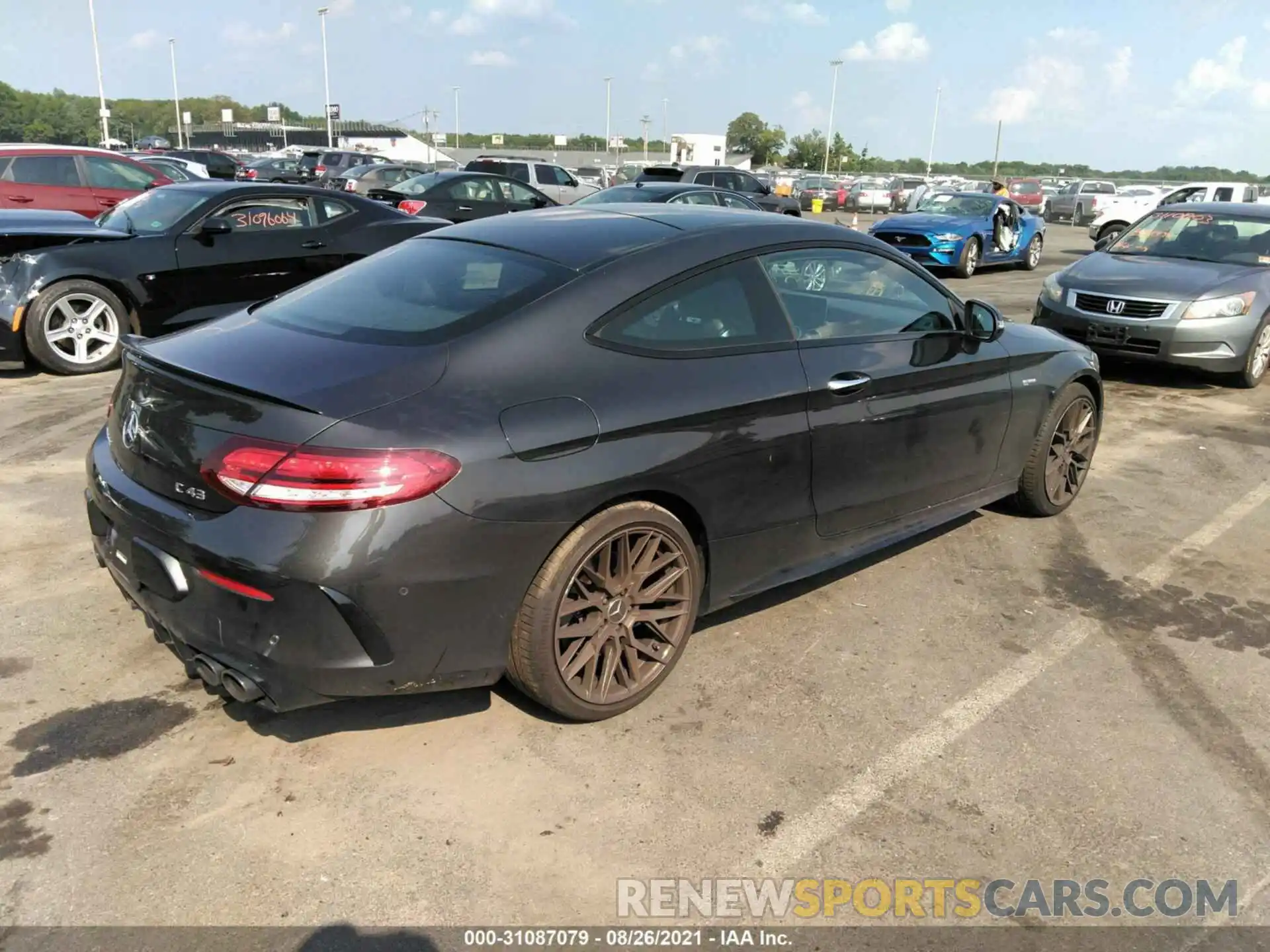 4 Photograph of a damaged car WDDWJ6EB6KF872628 MERCEDES-BENZ C-CLASS 2019