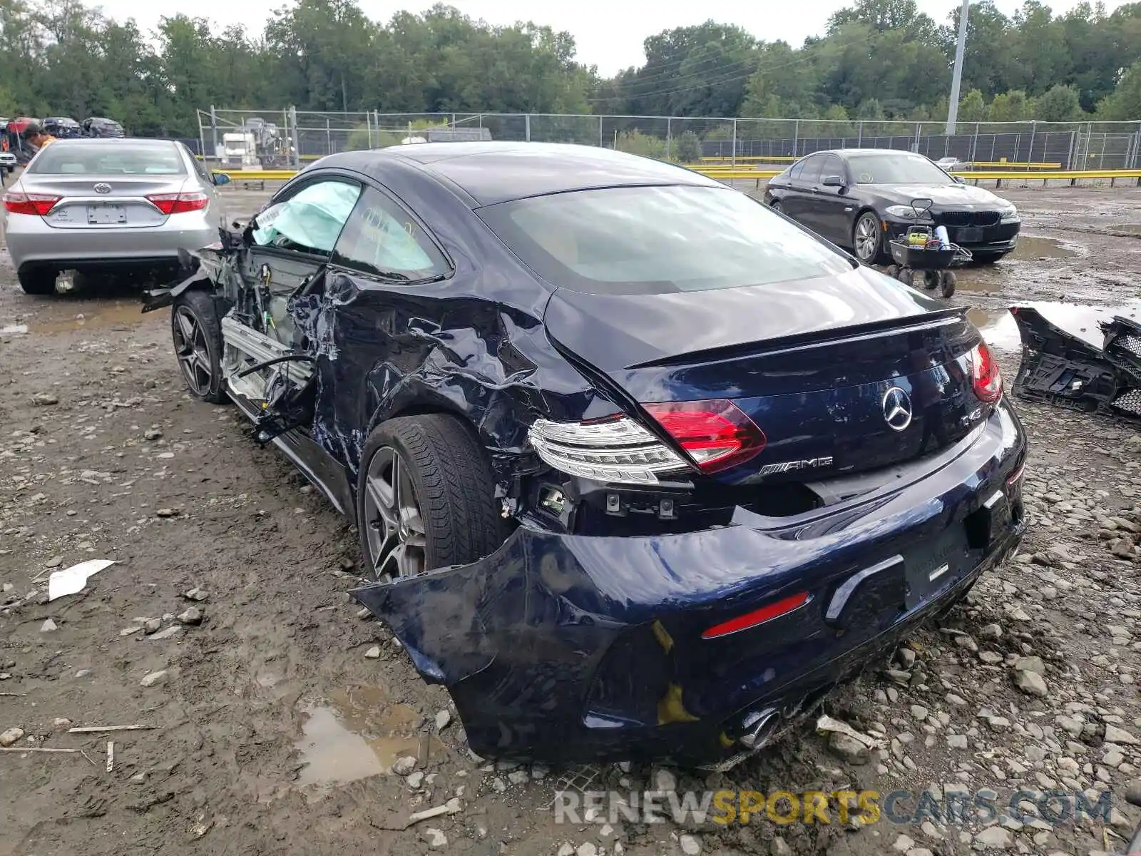 3 Photograph of a damaged car WDDWJ6EB8KF807201 MERCEDES-BENZ C-CLASS 2019