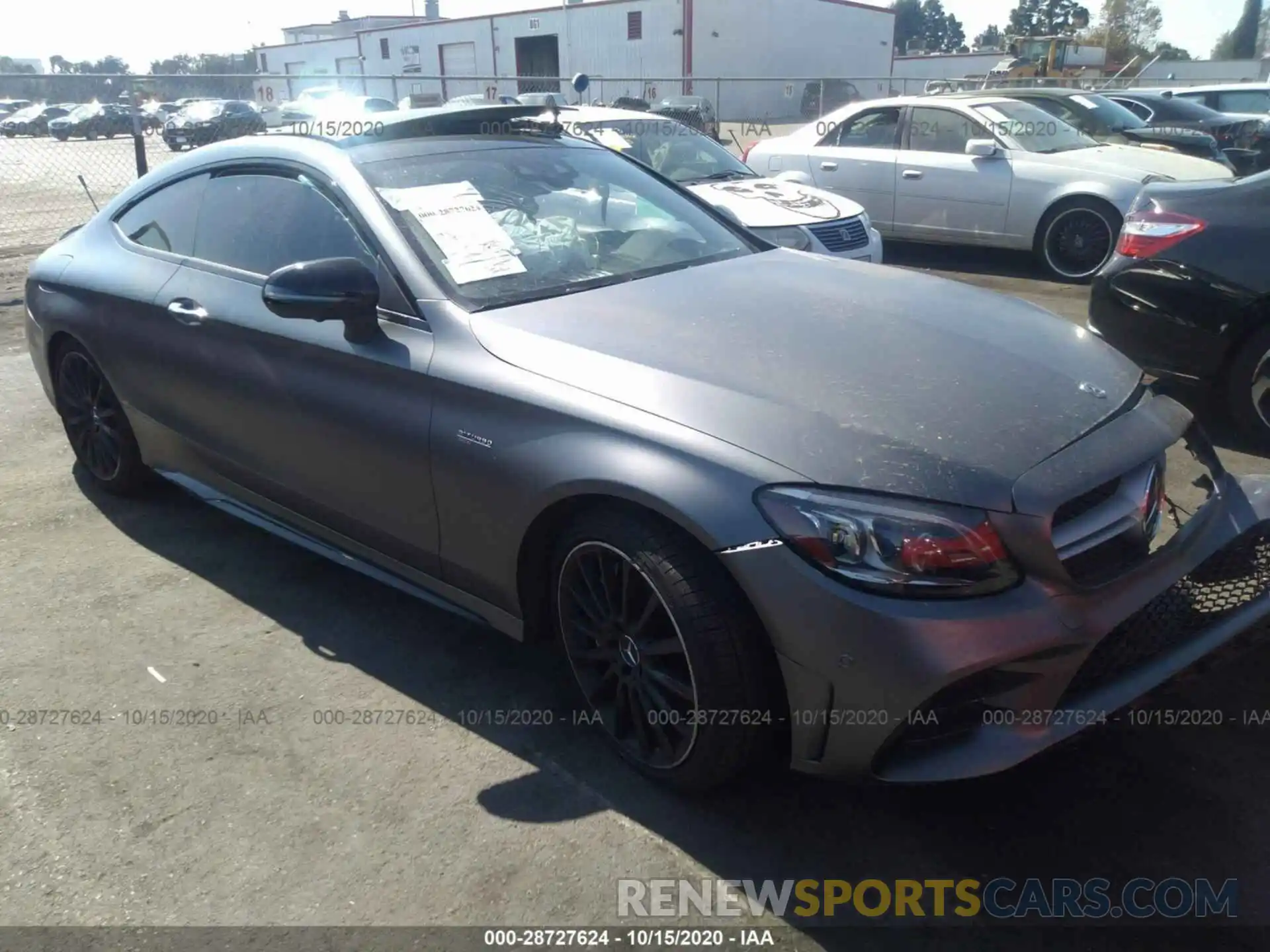 1 Photograph of a damaged car WDDWJ6EB9KF924589 MERCEDES-BENZ C-CLASS 2019