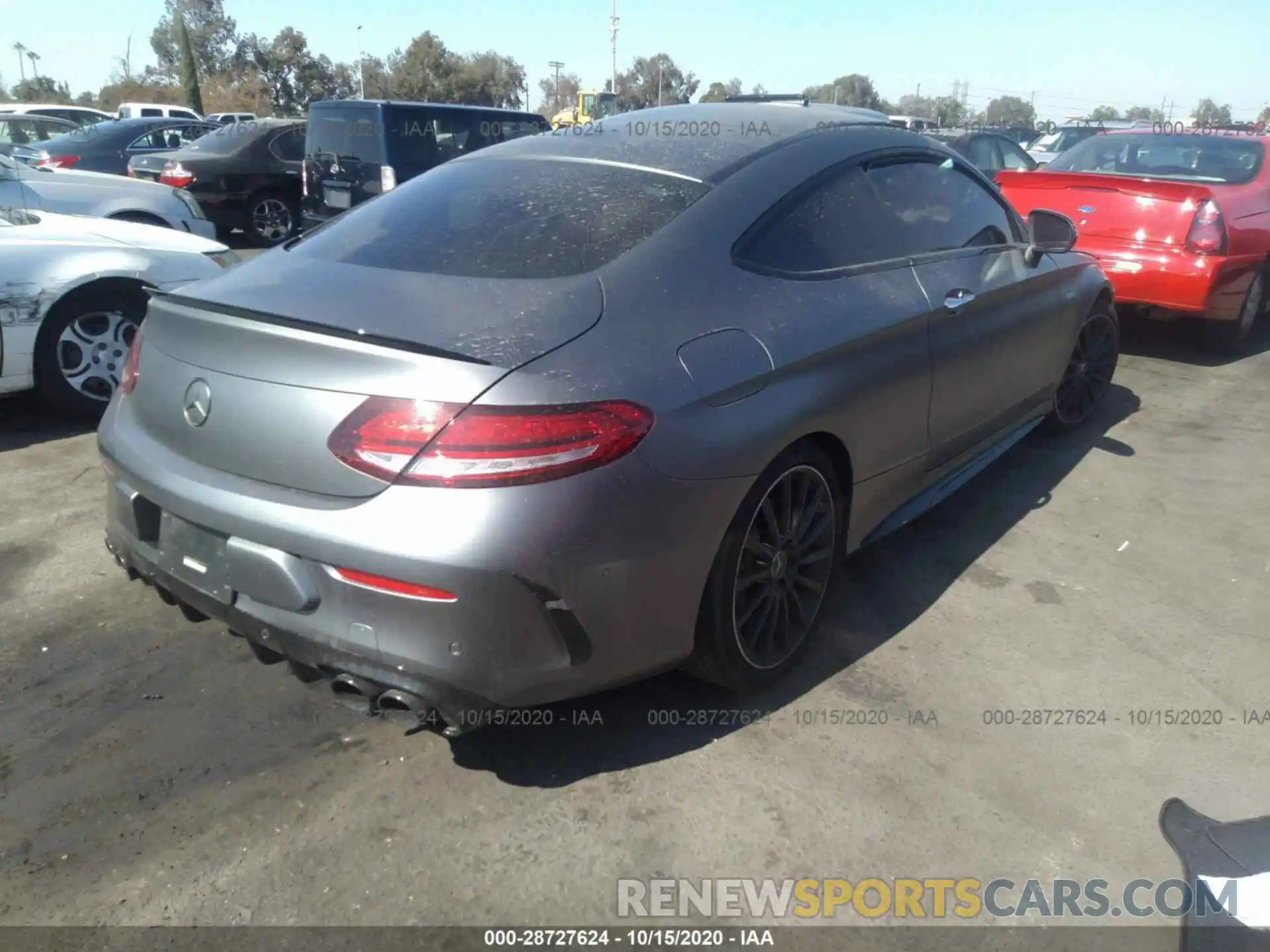 4 Photograph of a damaged car WDDWJ6EB9KF924589 MERCEDES-BENZ C-CLASS 2019