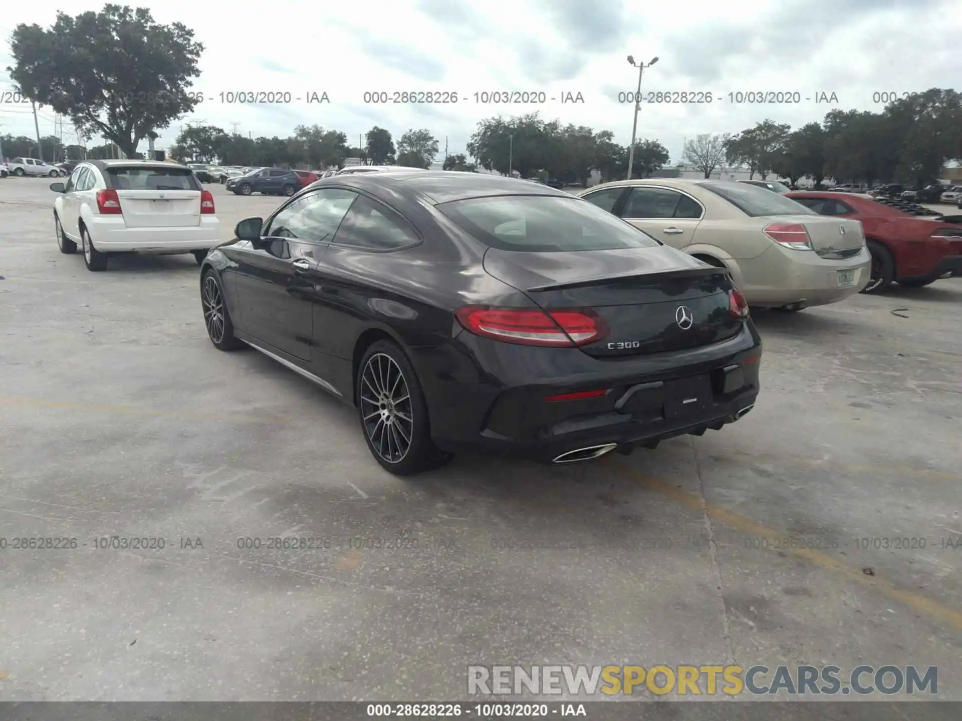 3 Photograph of a damaged car WDDWJ8DB0KF779617 MERCEDES-BENZ C-CLASS 2019