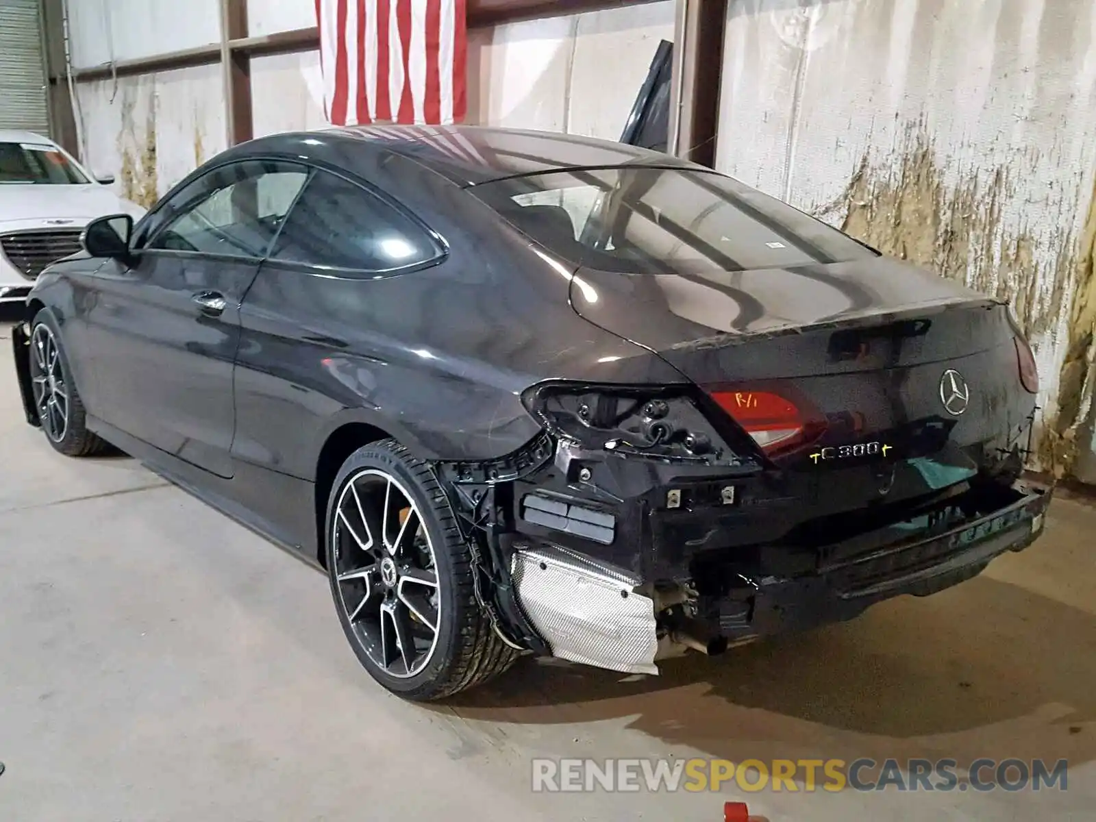 3 Photograph of a damaged car WDDWJ8DB0KF807044 MERCEDES-BENZ C CLASS 2019