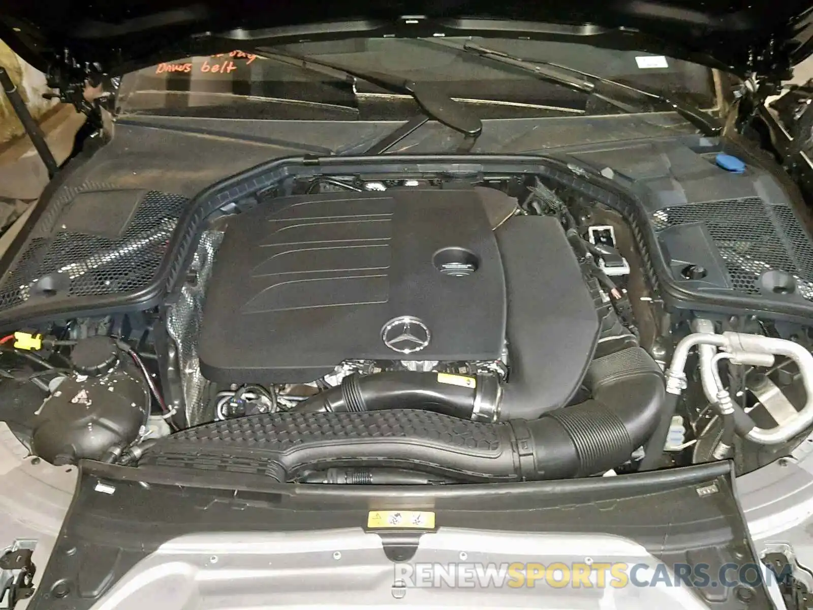 7 Photograph of a damaged car WDDWJ8DB0KF807044 MERCEDES-BENZ C CLASS 2019