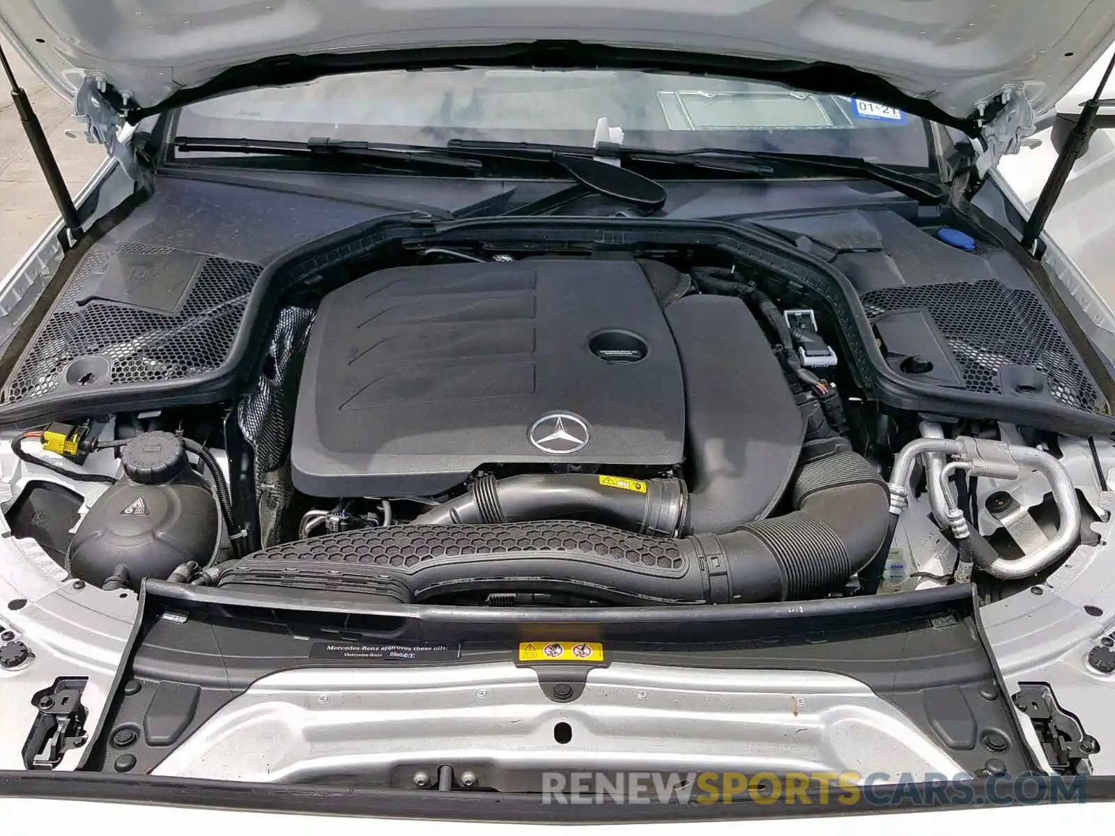 7 Photograph of a damaged car WDDWJ8DB0KF849018 MERCEDES-BENZ C CLASS 2019