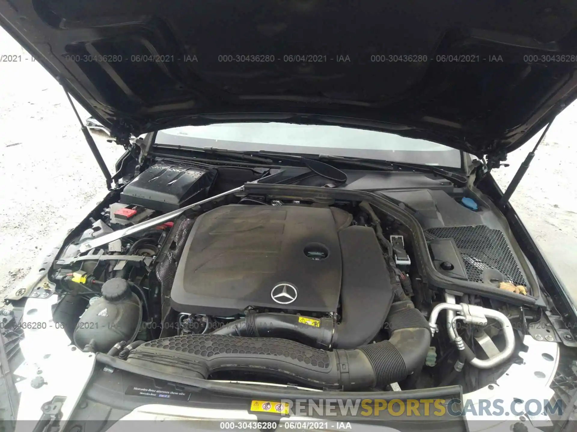 10 Photograph of a damaged car WDDWJ8DB0KF850752 MERCEDES-BENZ C-CLASS 2019