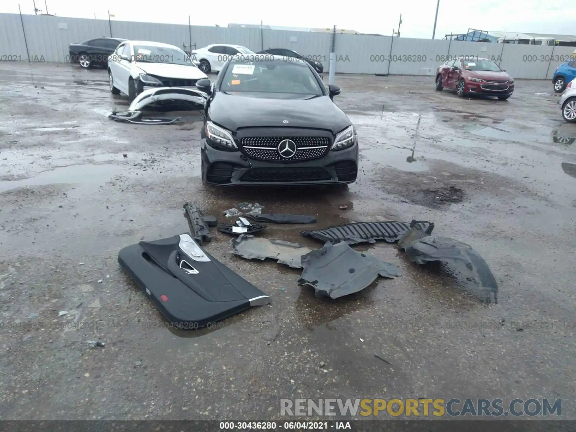 12 Photograph of a damaged car WDDWJ8DB0KF850752 MERCEDES-BENZ C-CLASS 2019