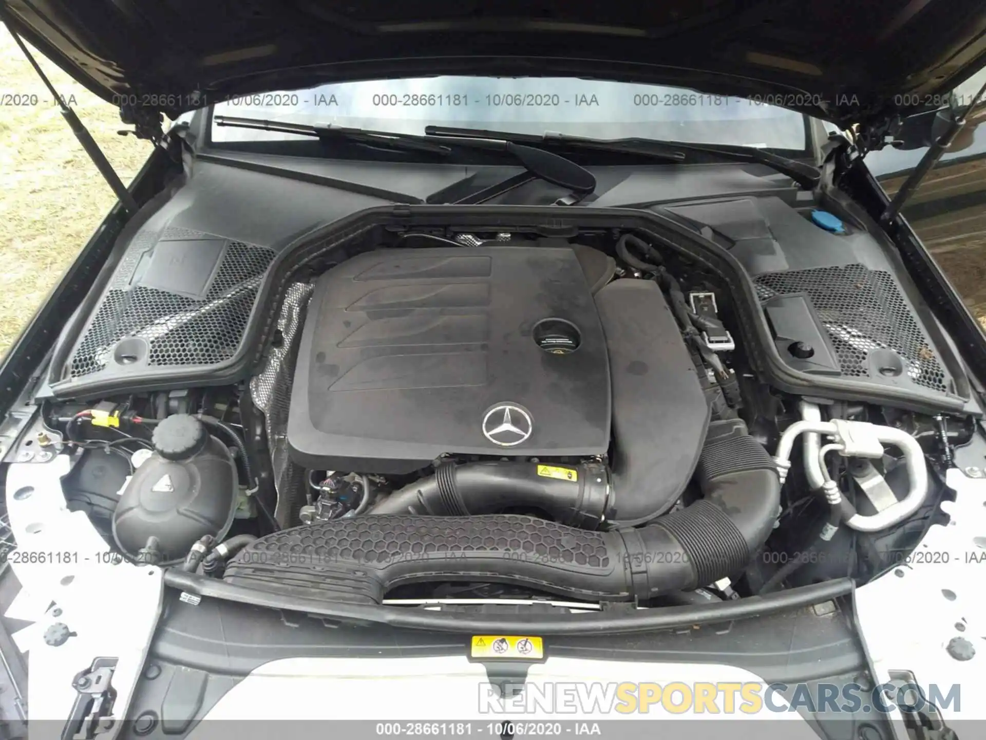 10 Photograph of a damaged car WDDWJ8DB0KF896338 MERCEDES-BENZ C-CLASS 2019