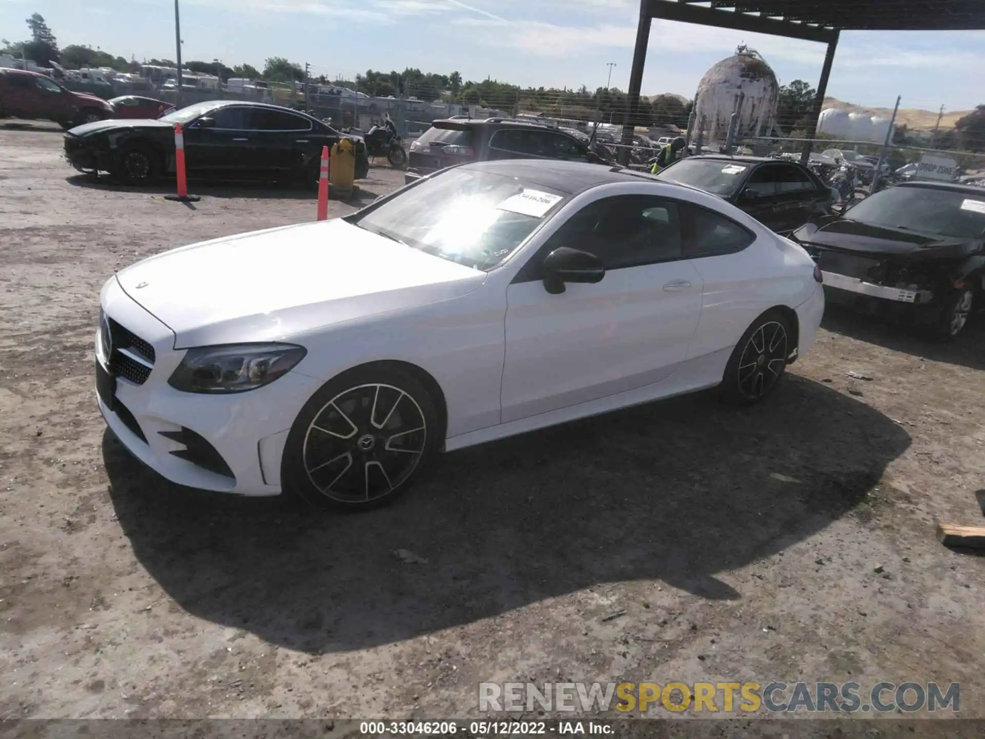 2 Photograph of a damaged car WDDWJ8DB1KF771218 MERCEDES-BENZ C-CLASS 2019