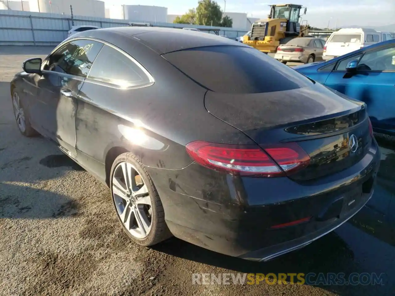 3 Photograph of a damaged car WDDWJ8DB1KF773311 MERCEDES-BENZ C-CLASS 2019