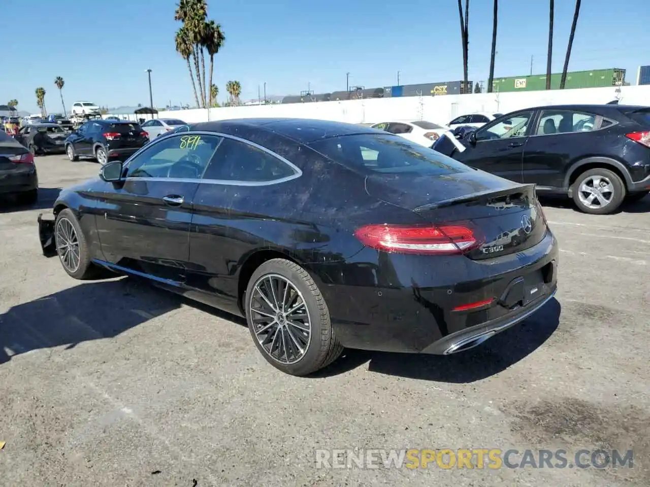 3 Photograph of a damaged car WDDWJ8DB1KF805013 MERCEDES-BENZ C-CLASS 2019