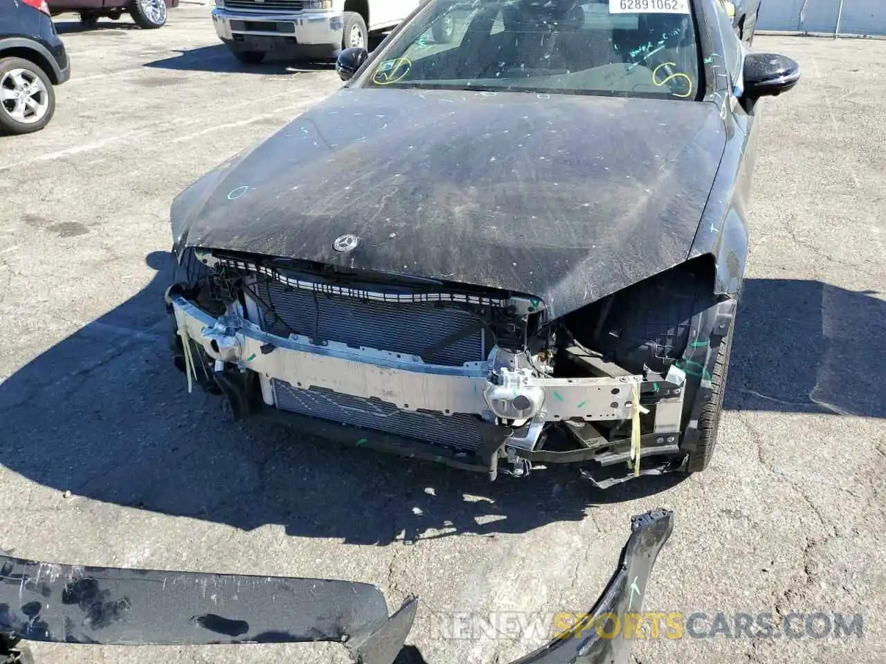 9 Photograph of a damaged car WDDWJ8DB1KF805013 MERCEDES-BENZ C-CLASS 2019