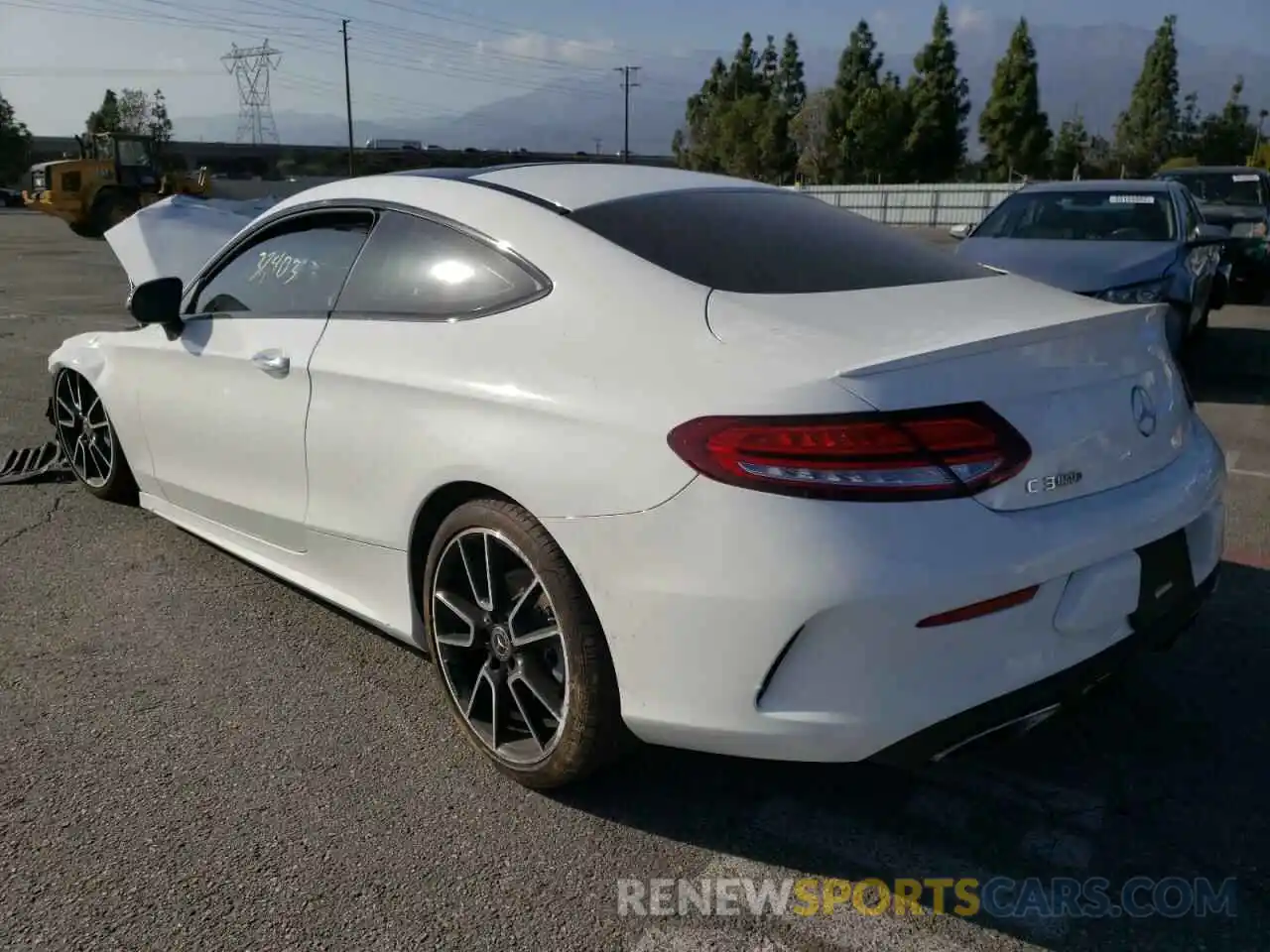 3 Photograph of a damaged car WDDWJ8DB1KF842787 MERCEDES-BENZ C-CLASS 2019