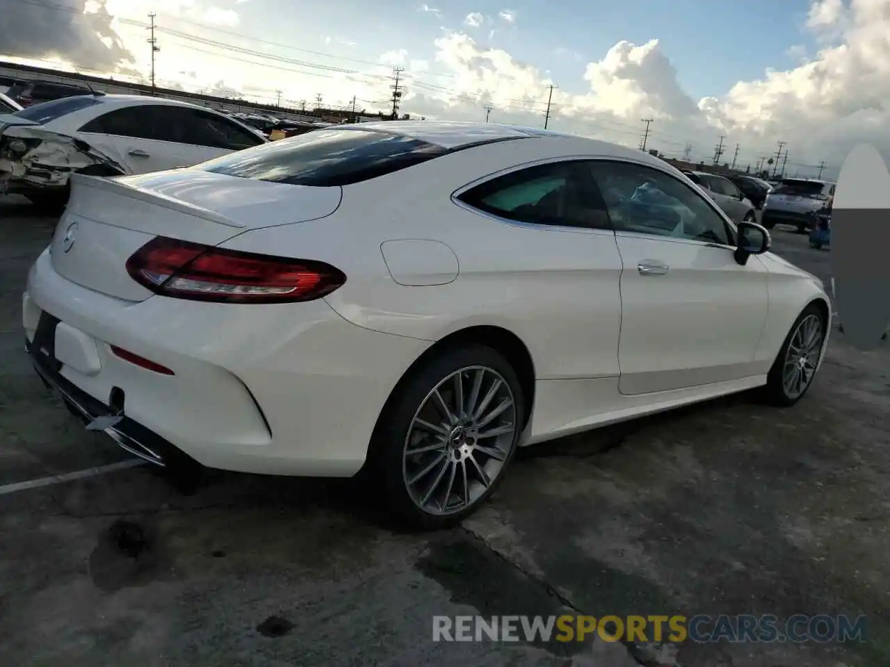 3 Photograph of a damaged car WDDWJ8DB1KF844717 MERCEDES-BENZ C-CLASS 2019