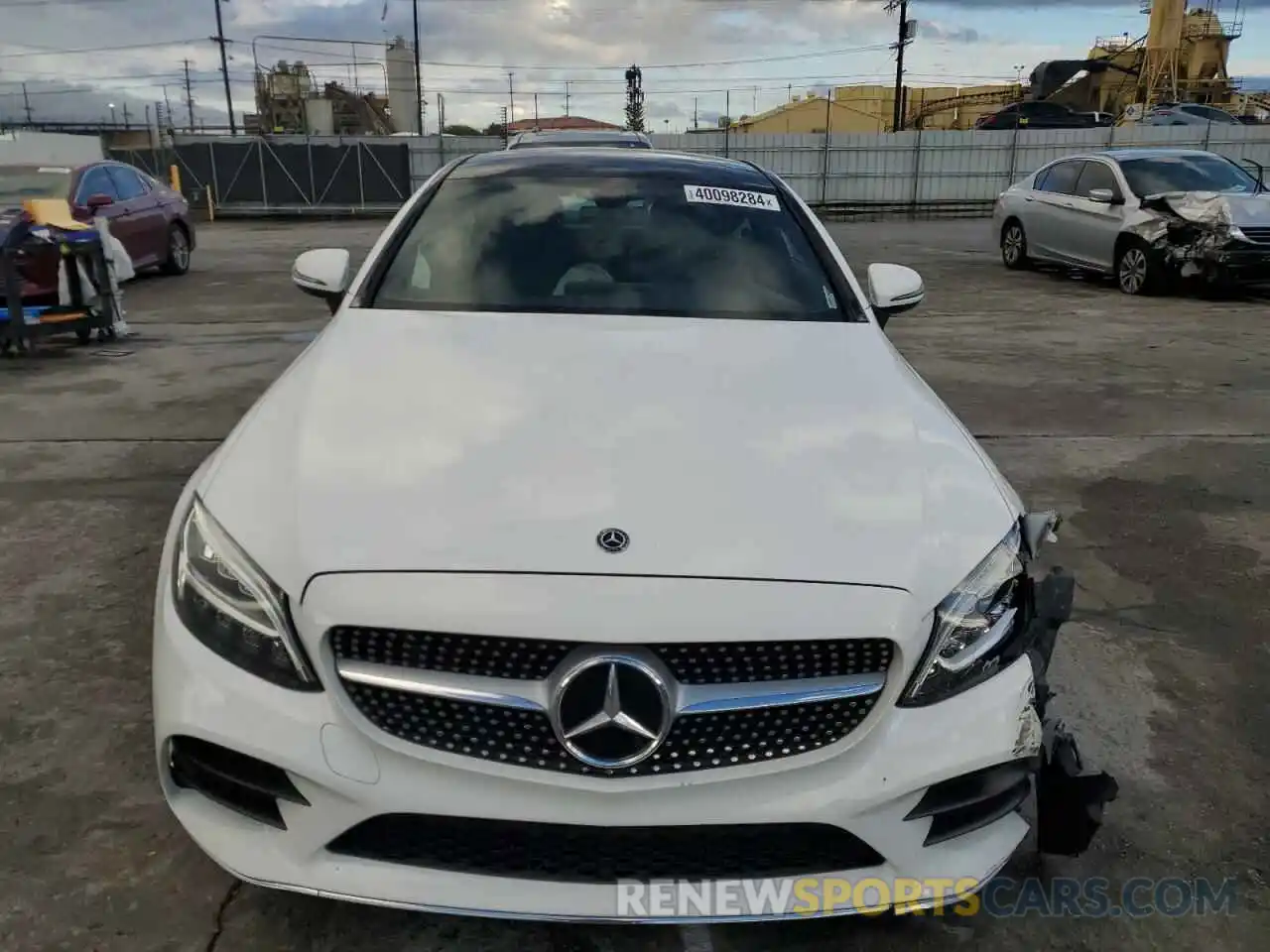 5 Photograph of a damaged car WDDWJ8DB1KF844717 MERCEDES-BENZ C-CLASS 2019