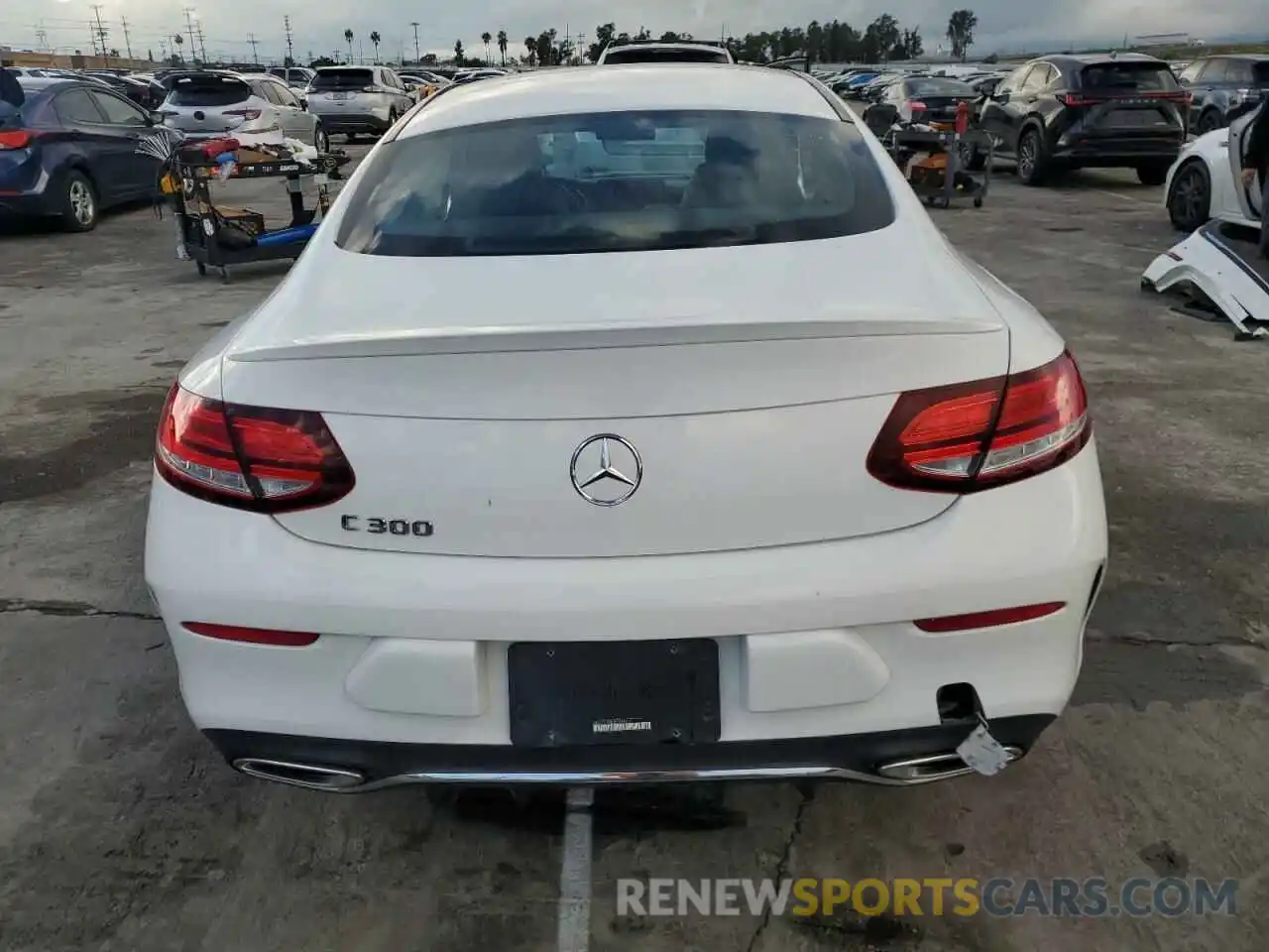 6 Photograph of a damaged car WDDWJ8DB1KF844717 MERCEDES-BENZ C-CLASS 2019