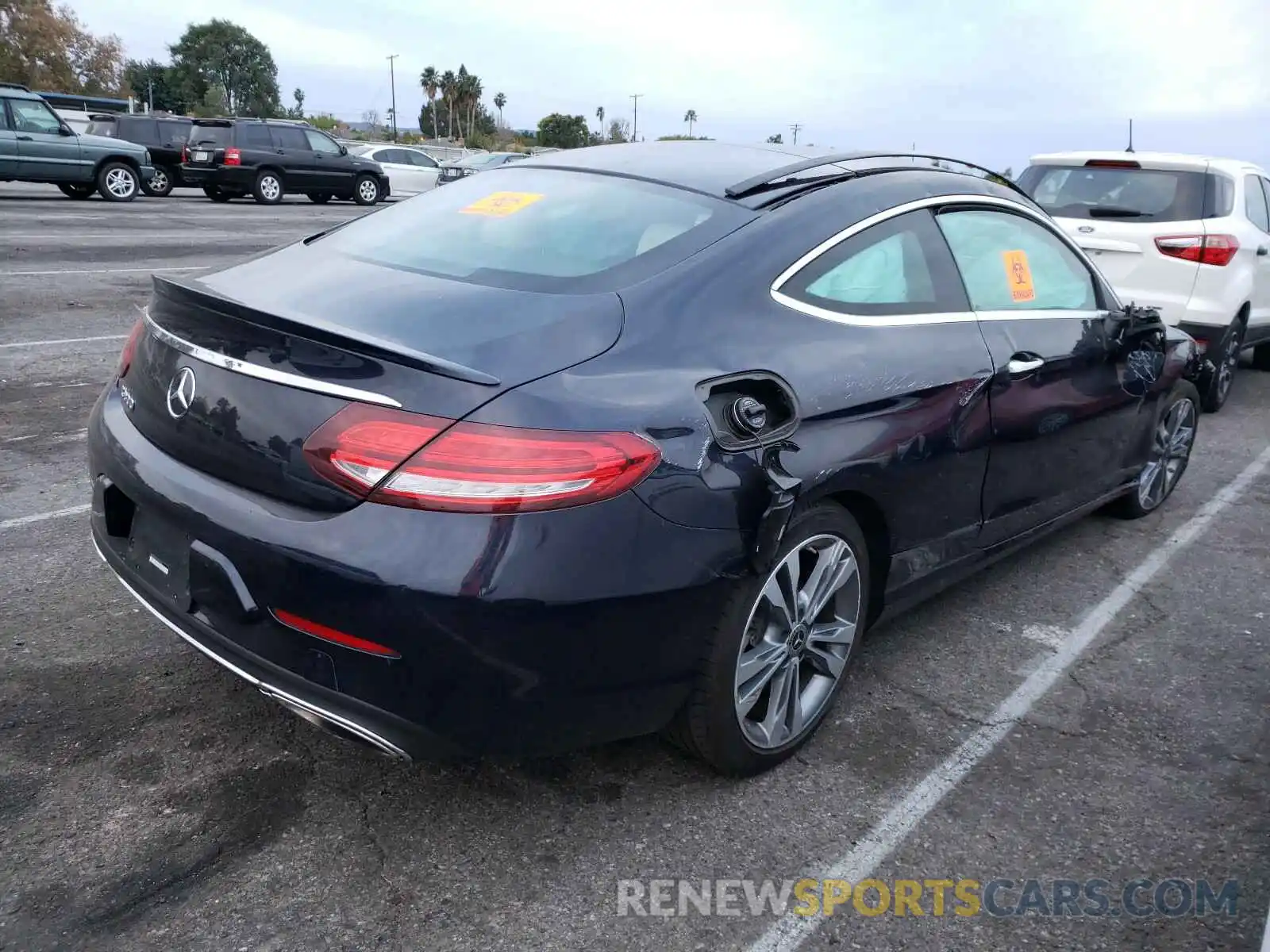 4 Photograph of a damaged car WDDWJ8DB1KF849660 MERCEDES-BENZ C CLASS 2019