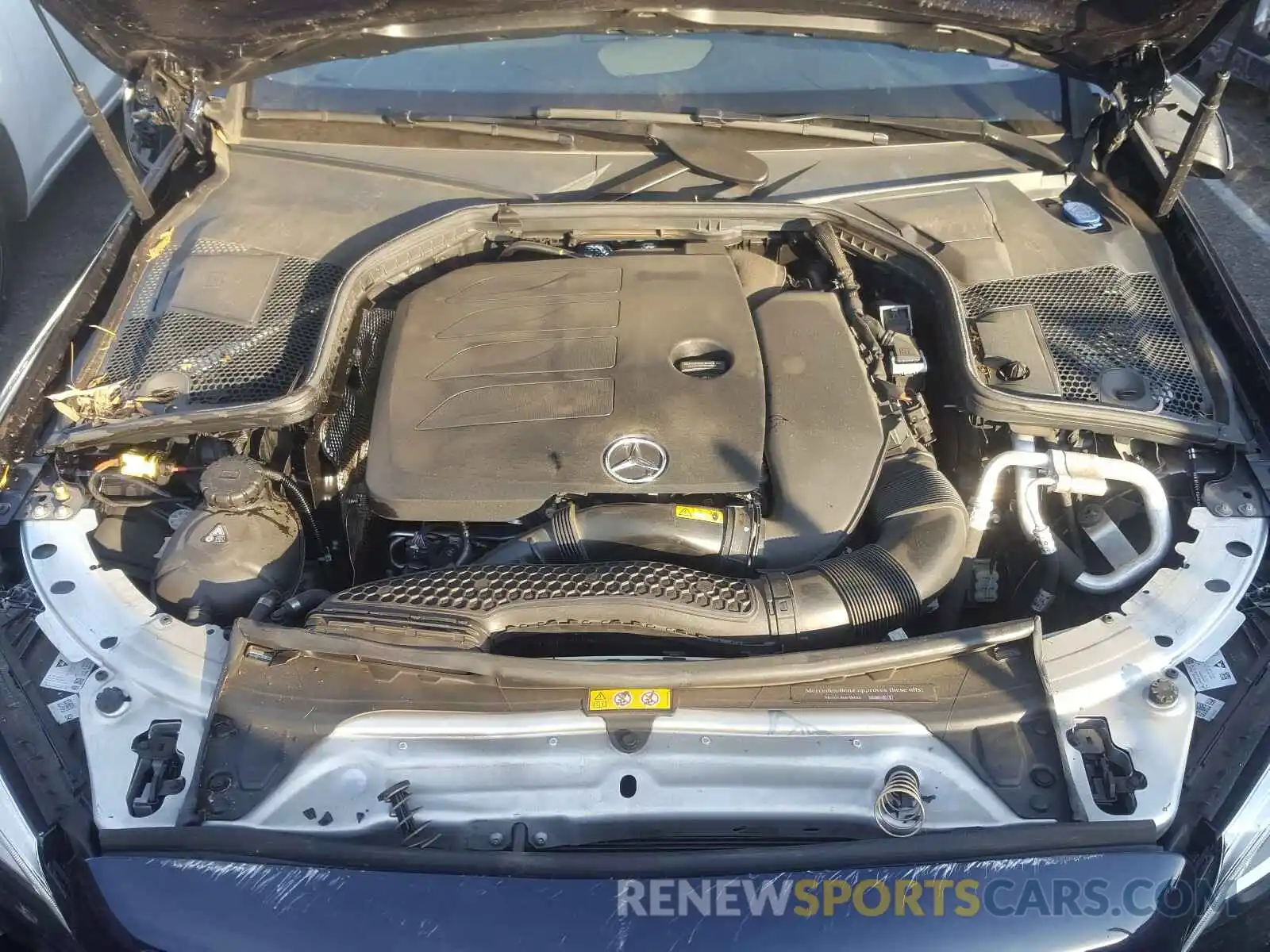 7 Photograph of a damaged car WDDWJ8DB1KF849660 MERCEDES-BENZ C CLASS 2019