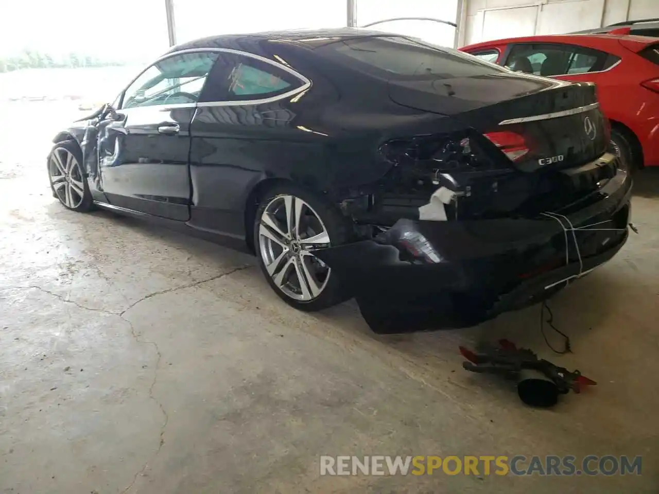 3 Photograph of a damaged car WDDWJ8DB2KF772345 MERCEDES-BENZ C-CLASS 2019