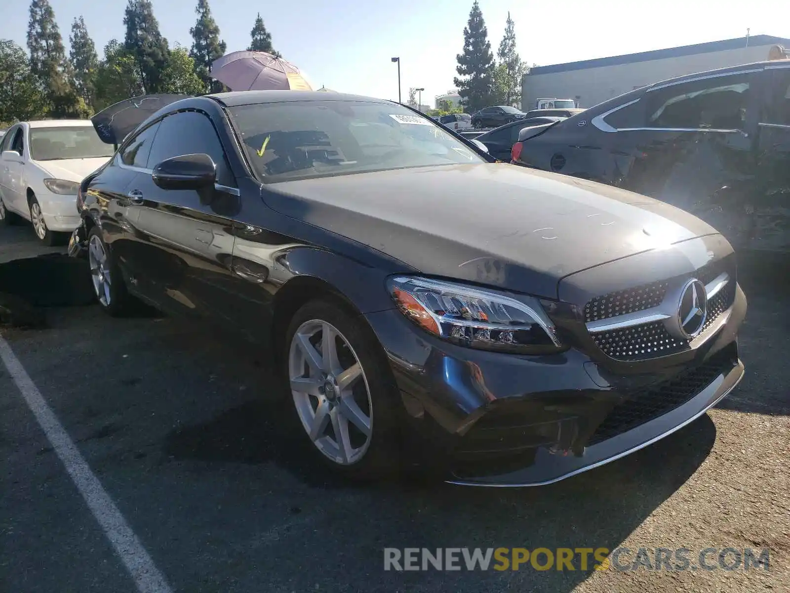 1 Photograph of a damaged car WDDWJ8DB2KF773530 MERCEDES-BENZ C-CLASS 2019