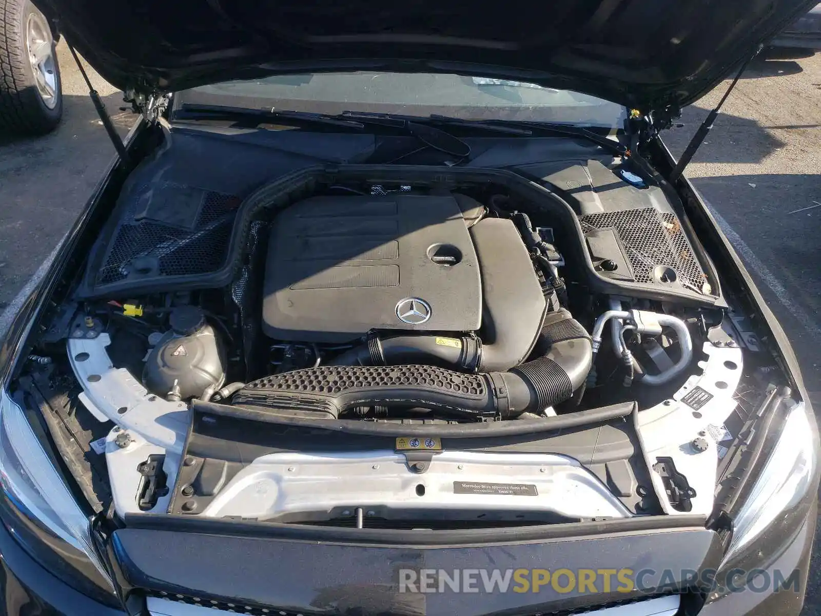 7 Photograph of a damaged car WDDWJ8DB2KF773530 MERCEDES-BENZ C-CLASS 2019