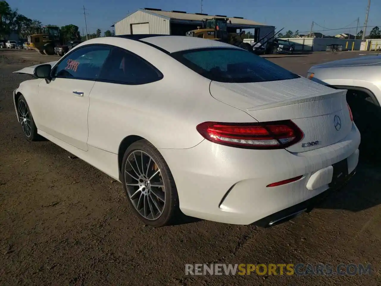 3 Photograph of a damaged car WDDWJ8DB2KF802654 MERCEDES-BENZ C-CLASS 2019