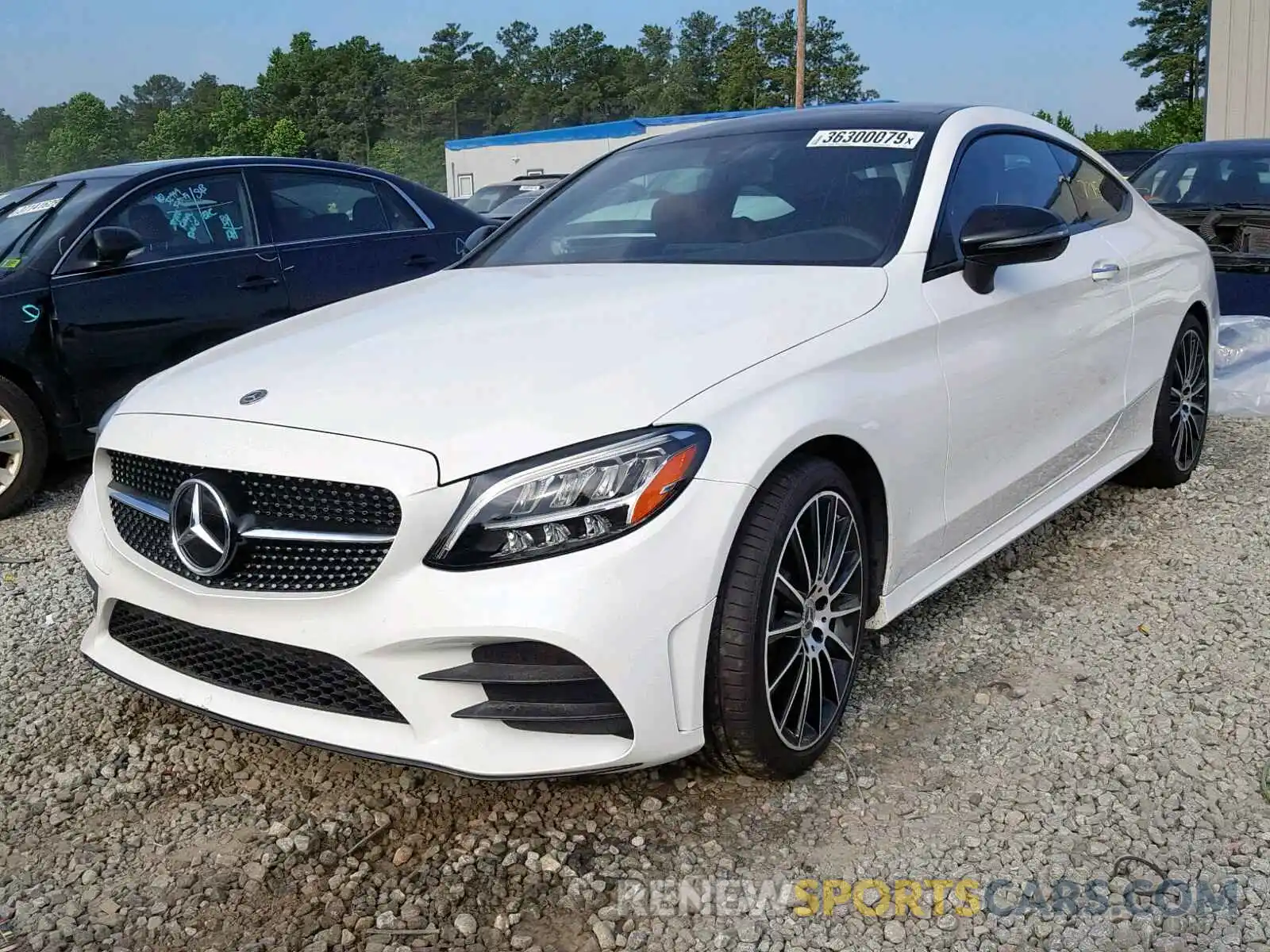 2 Photograph of a damaged car WDDWJ8DB2KF818692 MERCEDES-BENZ C CLASS 2019