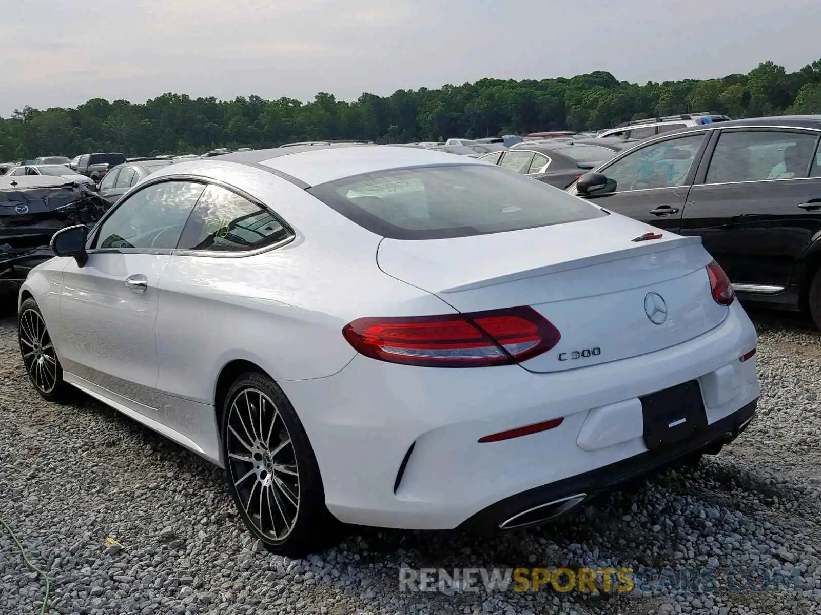 3 Photograph of a damaged car WDDWJ8DB2KF818692 MERCEDES-BENZ C CLASS 2019