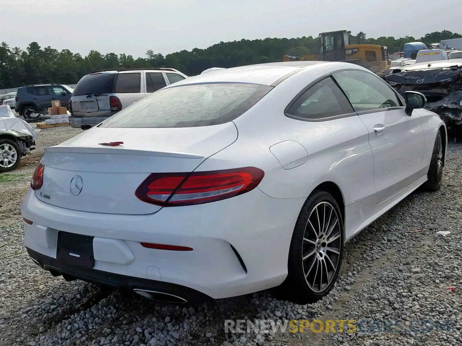 4 Photograph of a damaged car WDDWJ8DB2KF818692 MERCEDES-BENZ C CLASS 2019