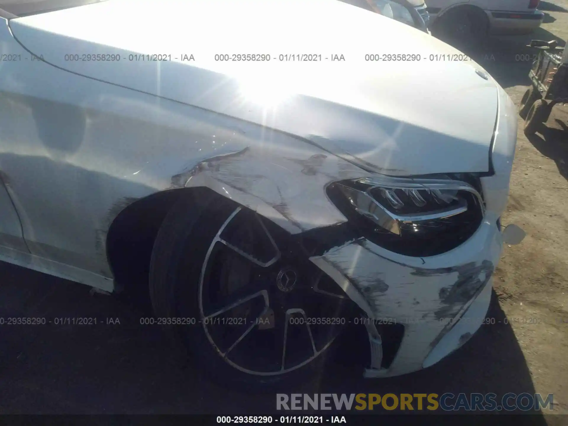 6 Photograph of a damaged car WDDWJ8DB2KF833452 MERCEDES-BENZ C-CLASS 2019