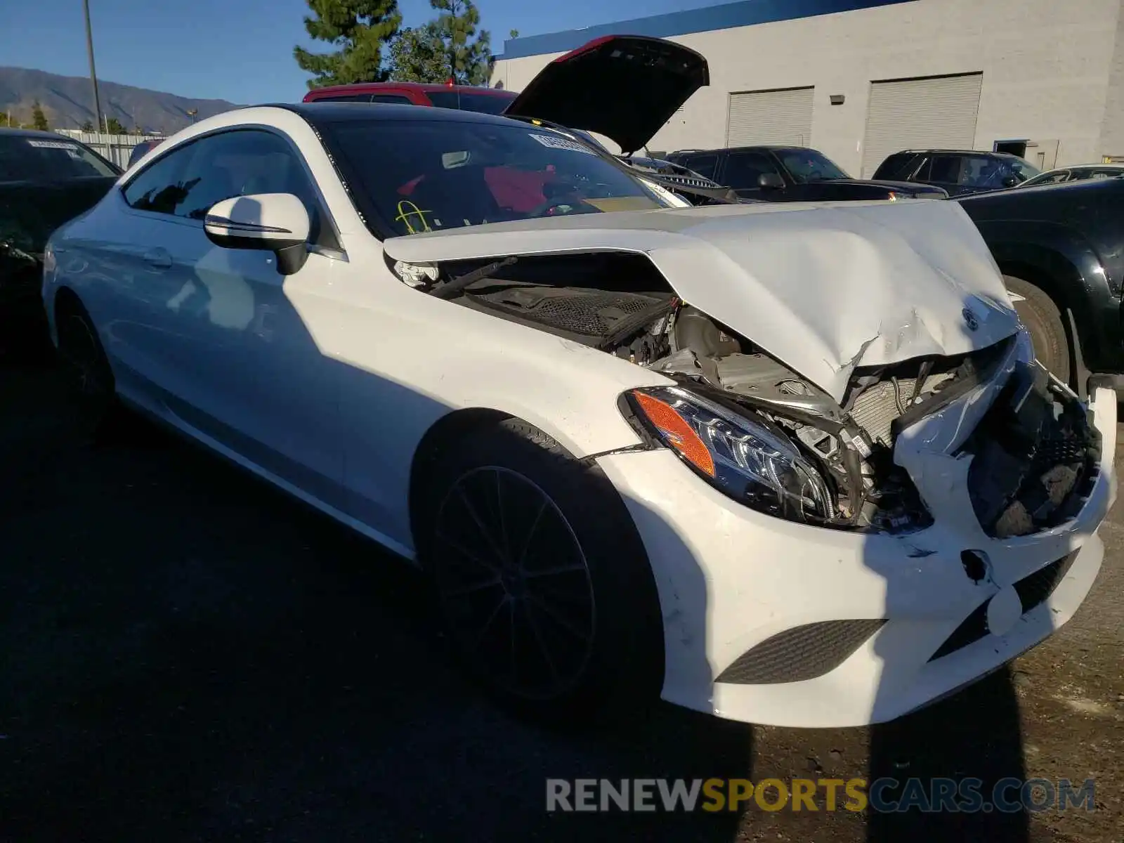 1 Photograph of a damaged car WDDWJ8DB2KF872459 MERCEDES-BENZ C CLASS 2019