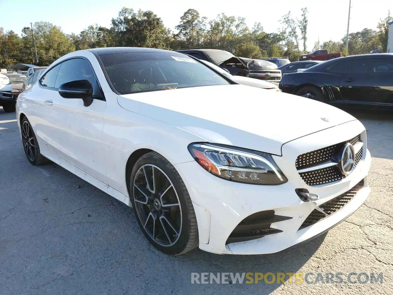 1 Photograph of a damaged car WDDWJ8DB2KF874650 MERCEDES-BENZ C CLASS 2019