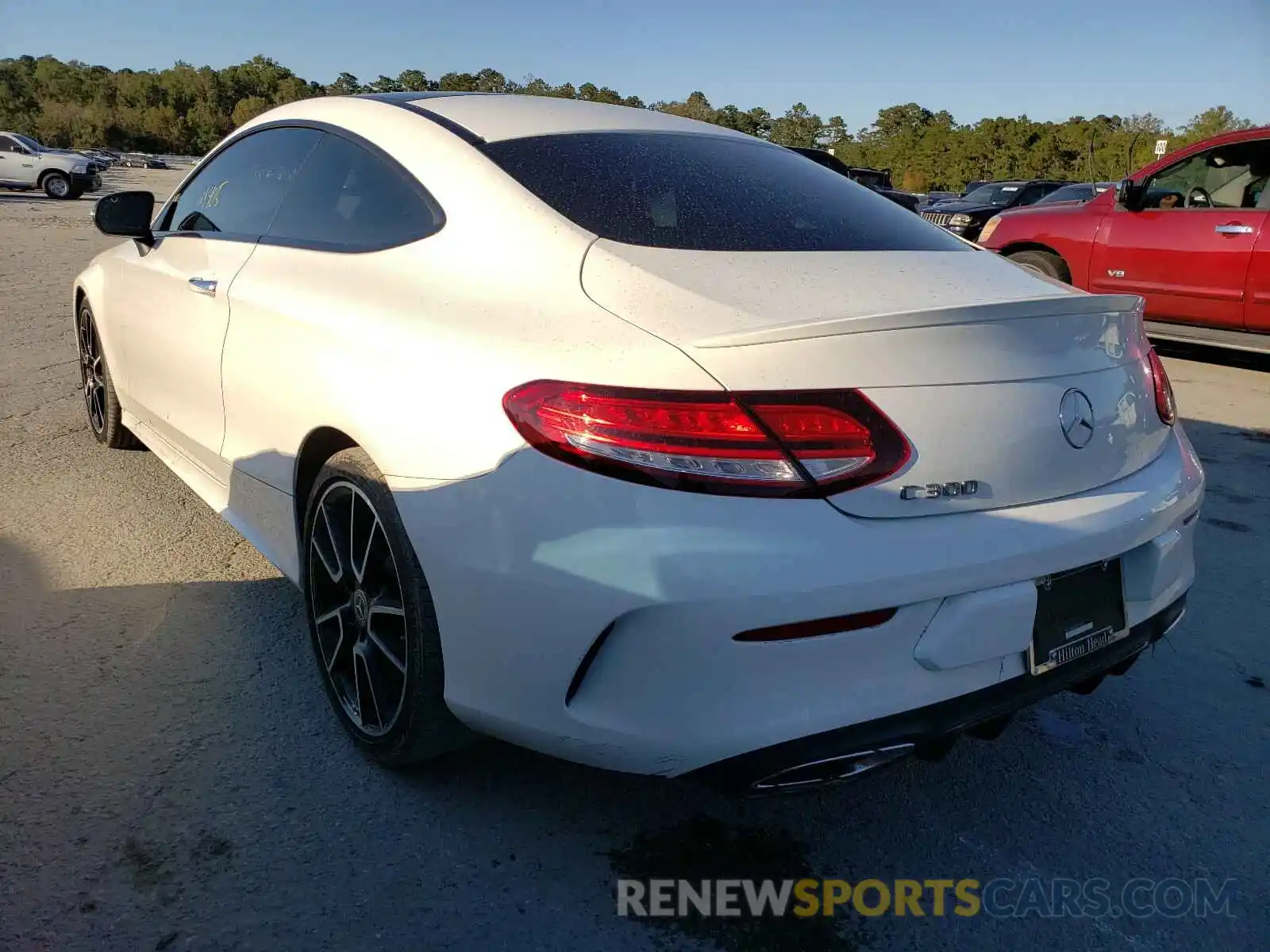 3 Photograph of a damaged car WDDWJ8DB2KF874650 MERCEDES-BENZ C CLASS 2019