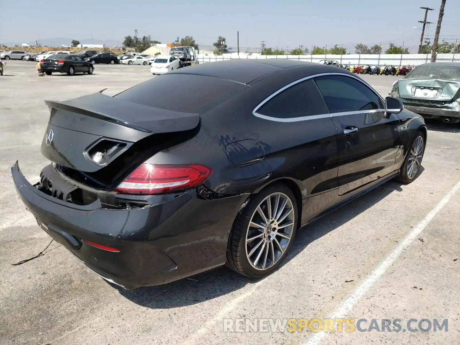 4 Photograph of a damaged car WDDWJ8DB3KF777764 MERCEDES-BENZ C-CLASS 2019