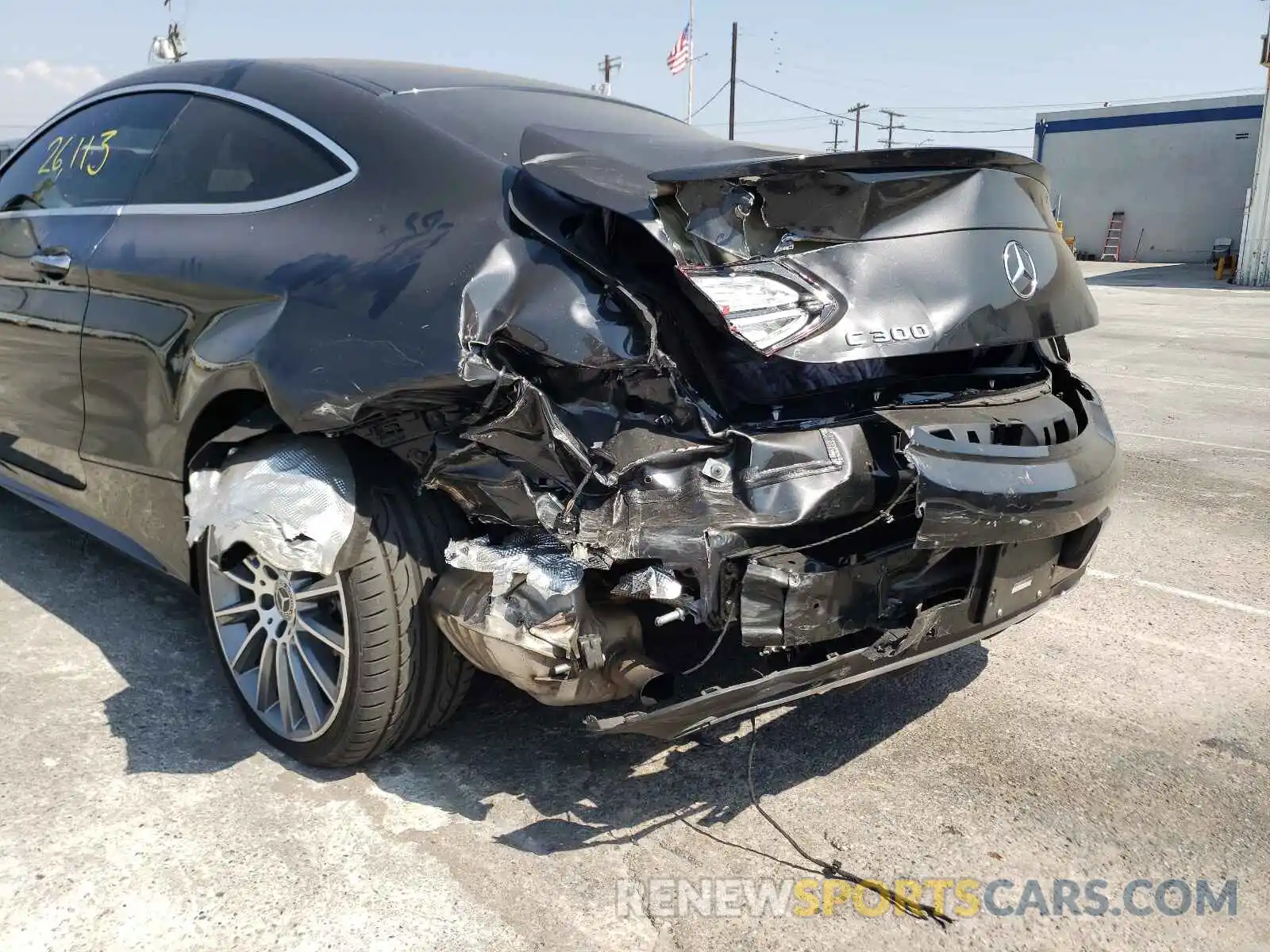 9 Photograph of a damaged car WDDWJ8DB3KF777764 MERCEDES-BENZ C-CLASS 2019