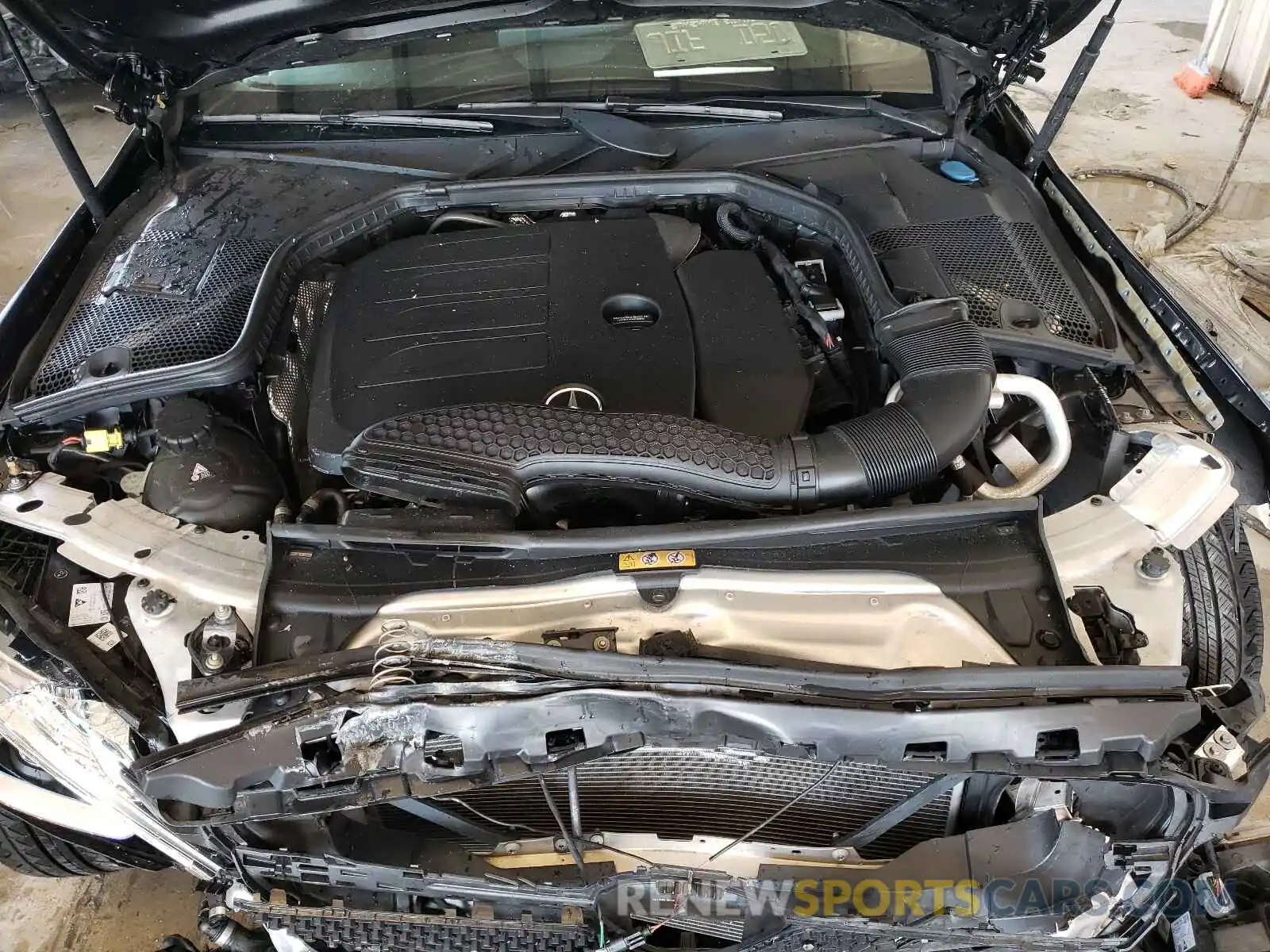 7 Photograph of a damaged car WDDWJ8DB3KF805658 MERCEDES-BENZ C CLASS 2019